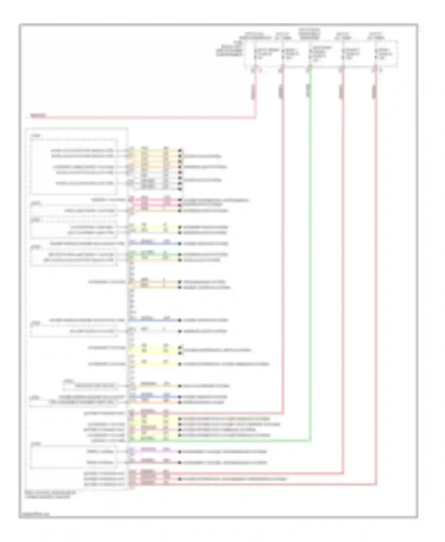 Wiring diagram power window master sw lockout ctrl for Chevrolet Malibu VII (2008-2012) (1 of 1)