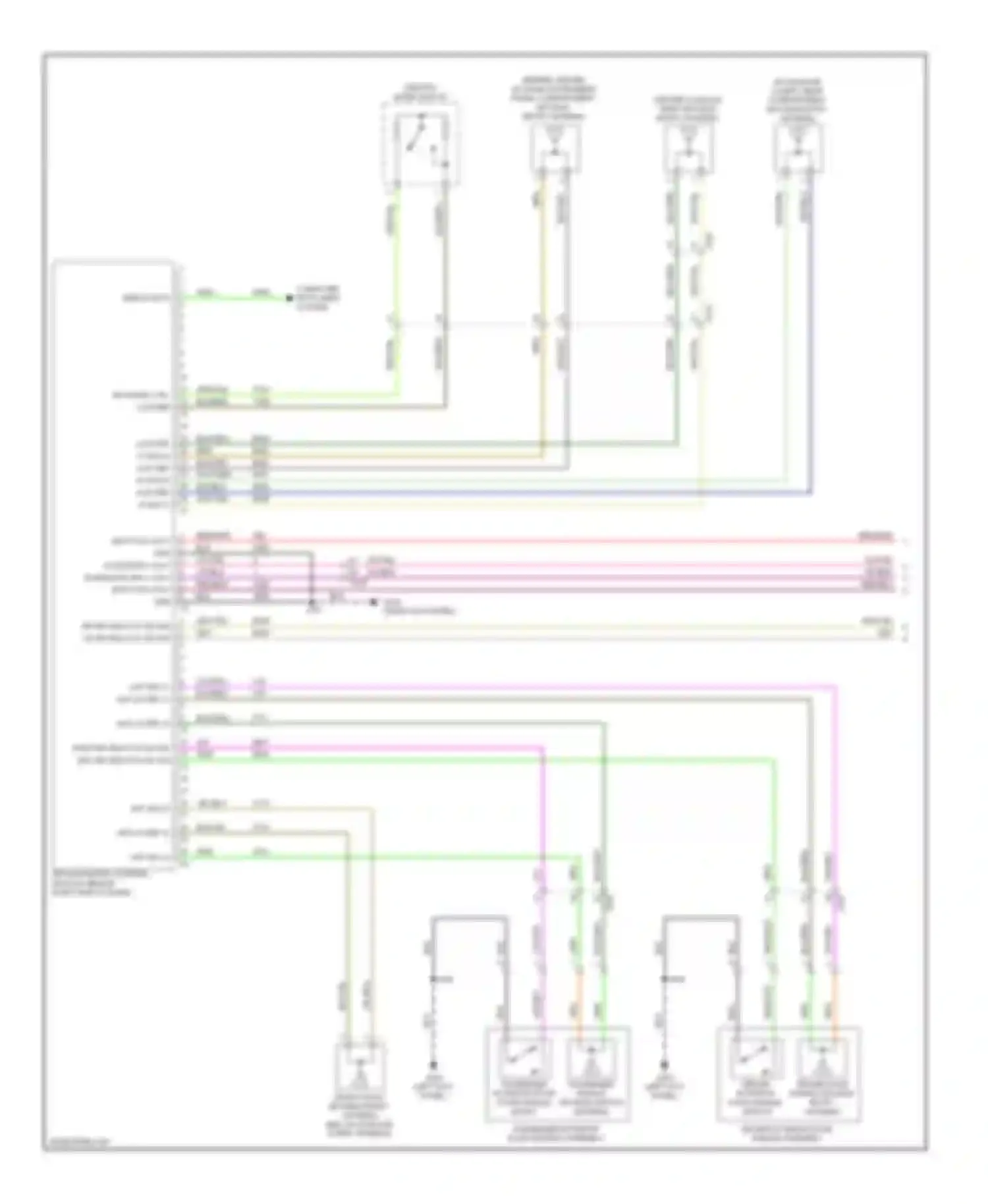Malibu Chevrolet VIII facelift (2013-2016): Forced entry circuit, with passive keyless entry (1 of 4)
