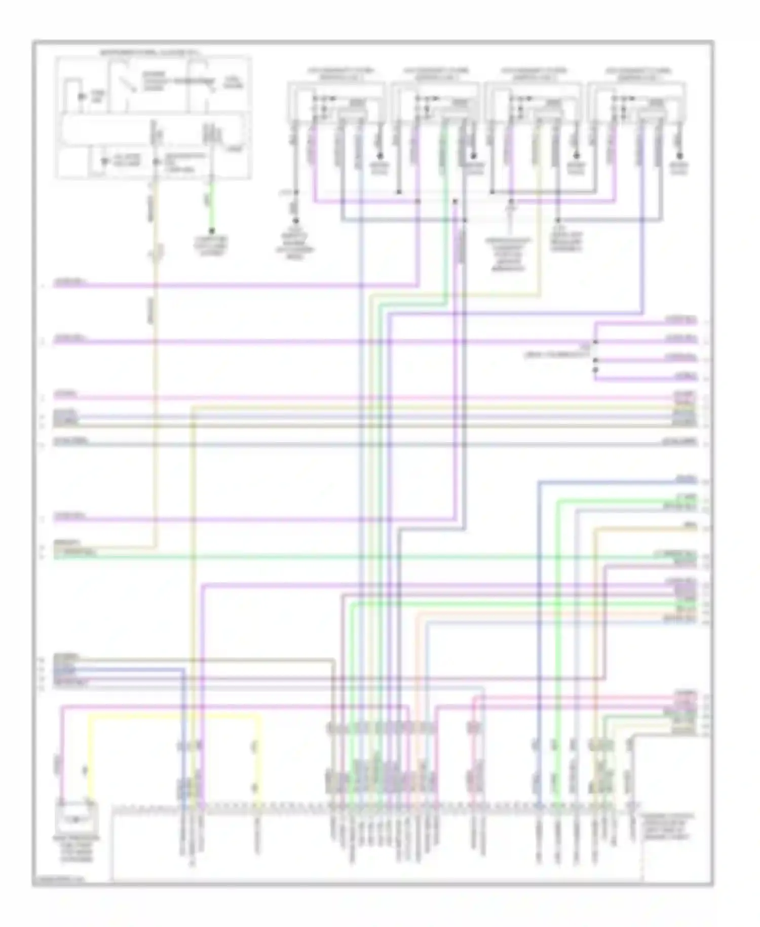 Malibu Chevrolet VIII facelift (2013-2016): Wiring diagram engine performance 2.4l vin r, engine controls circuit (3 of 6)