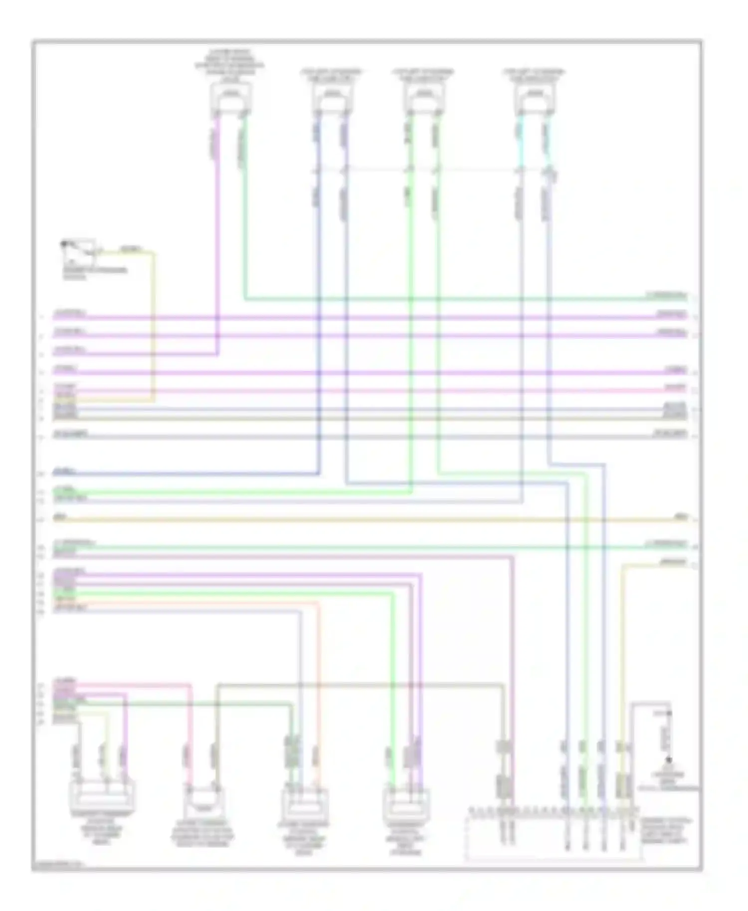 Malibu Chevrolet VIII facelift (2013-2016): Wiring diagram engine performance 2.4l vin r, engine controls circuit (4 of 6)