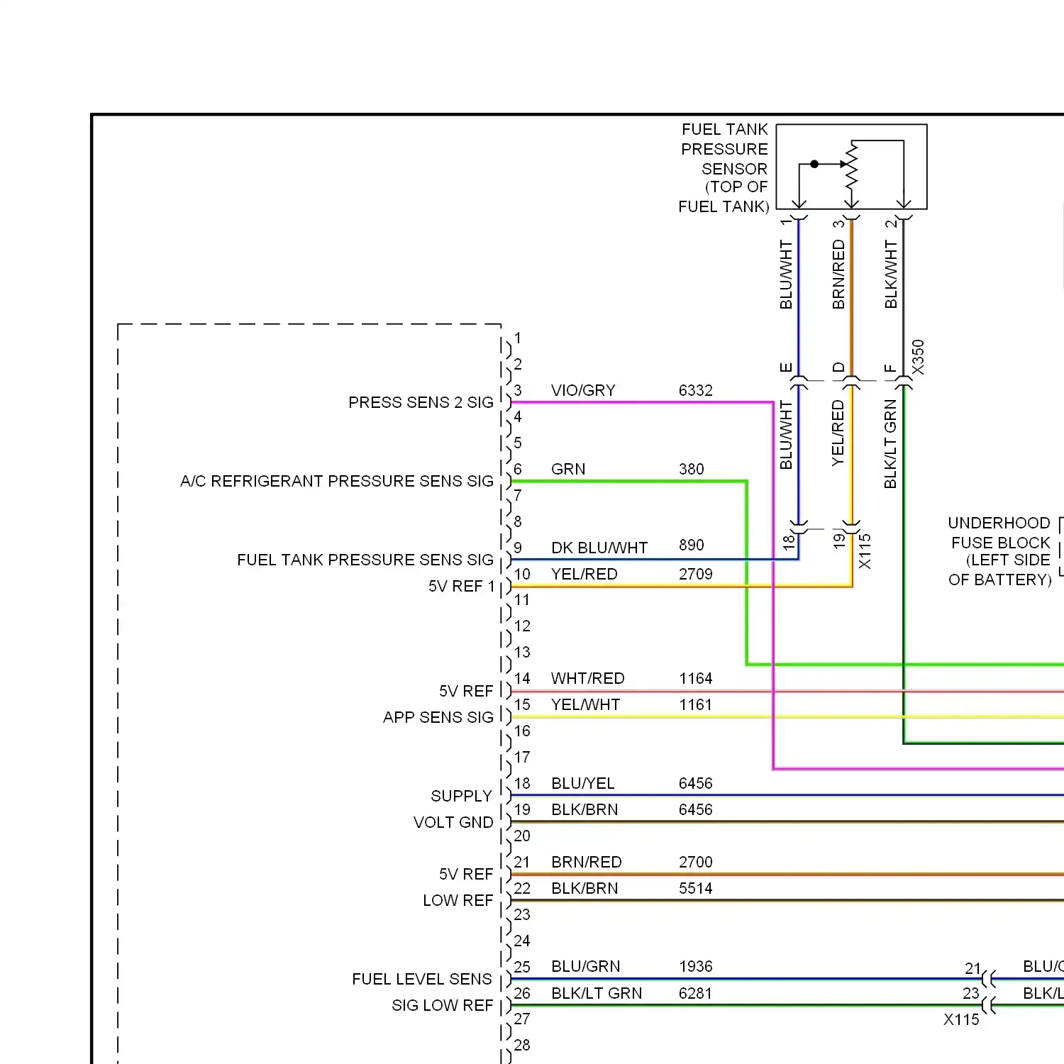 demo - Wiring diagram engine performance 2.4l vin r, engine controls circuit (1 of 6) Wiring diagram engine performance 2.4l vin r, engine controls circuit (1 of 6)