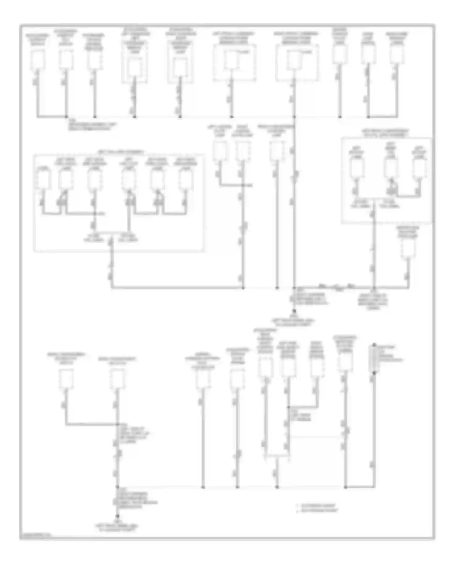 Malibu Chevrolet VIII facelift (2013-2016): Ground distribution circuit (6 of 6)