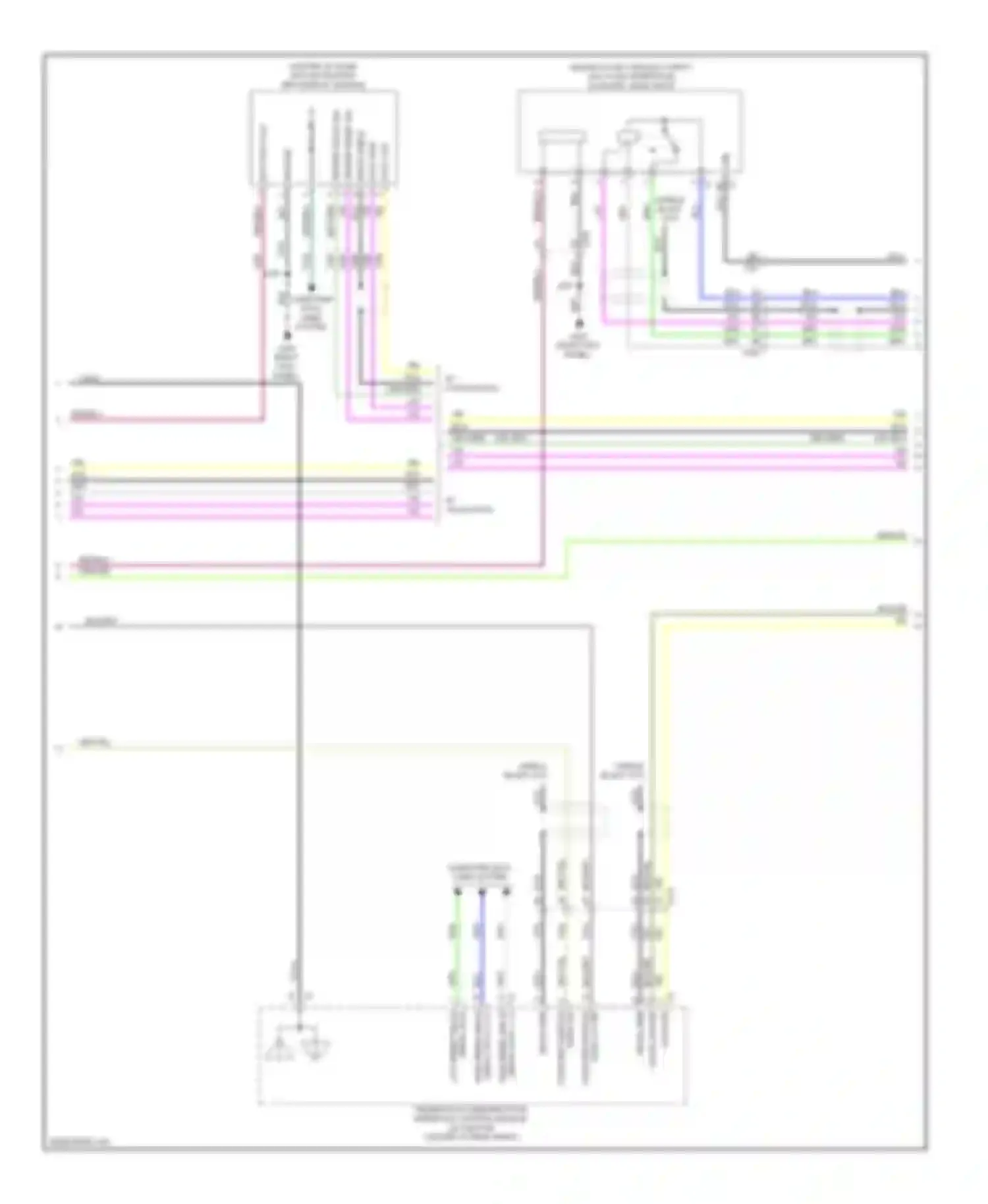 Malibu Chevrolet VIII facelift (2013-2016): Navigation circuit, with amplifier (2 of 4)
