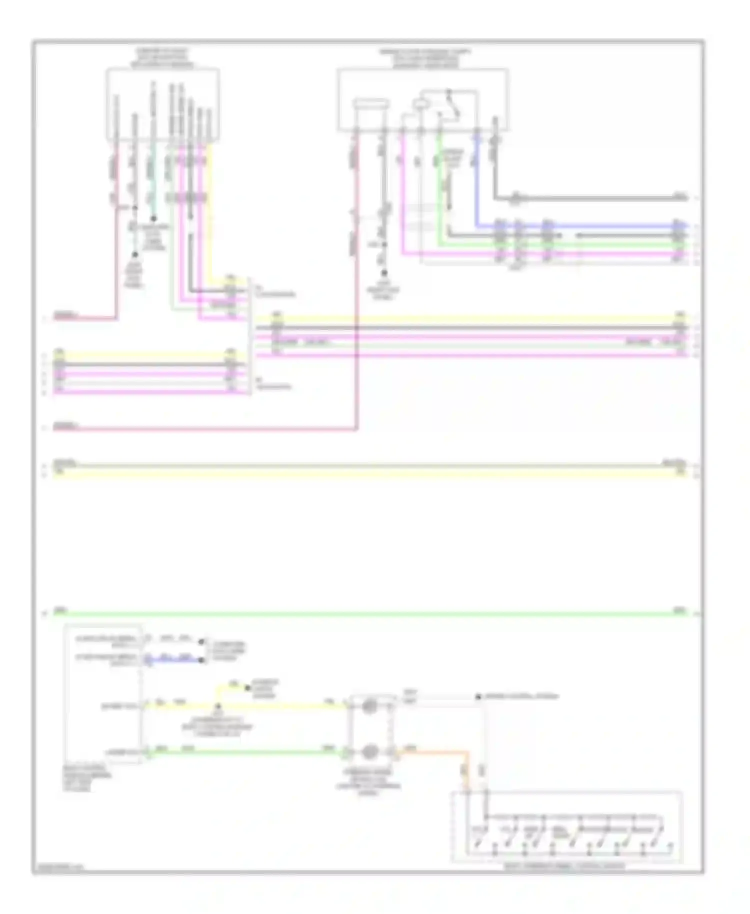 Malibu Chevrolet VIII facelift (2013-2016): Navigation circuit, without amplifier (3 of 4)