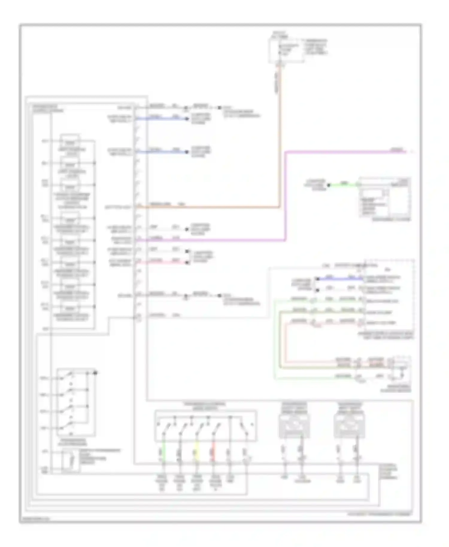 Malibu Chevrolet VIII facelift (2013-2016): 2.0l vin x, transmission circuit (1 of 2)