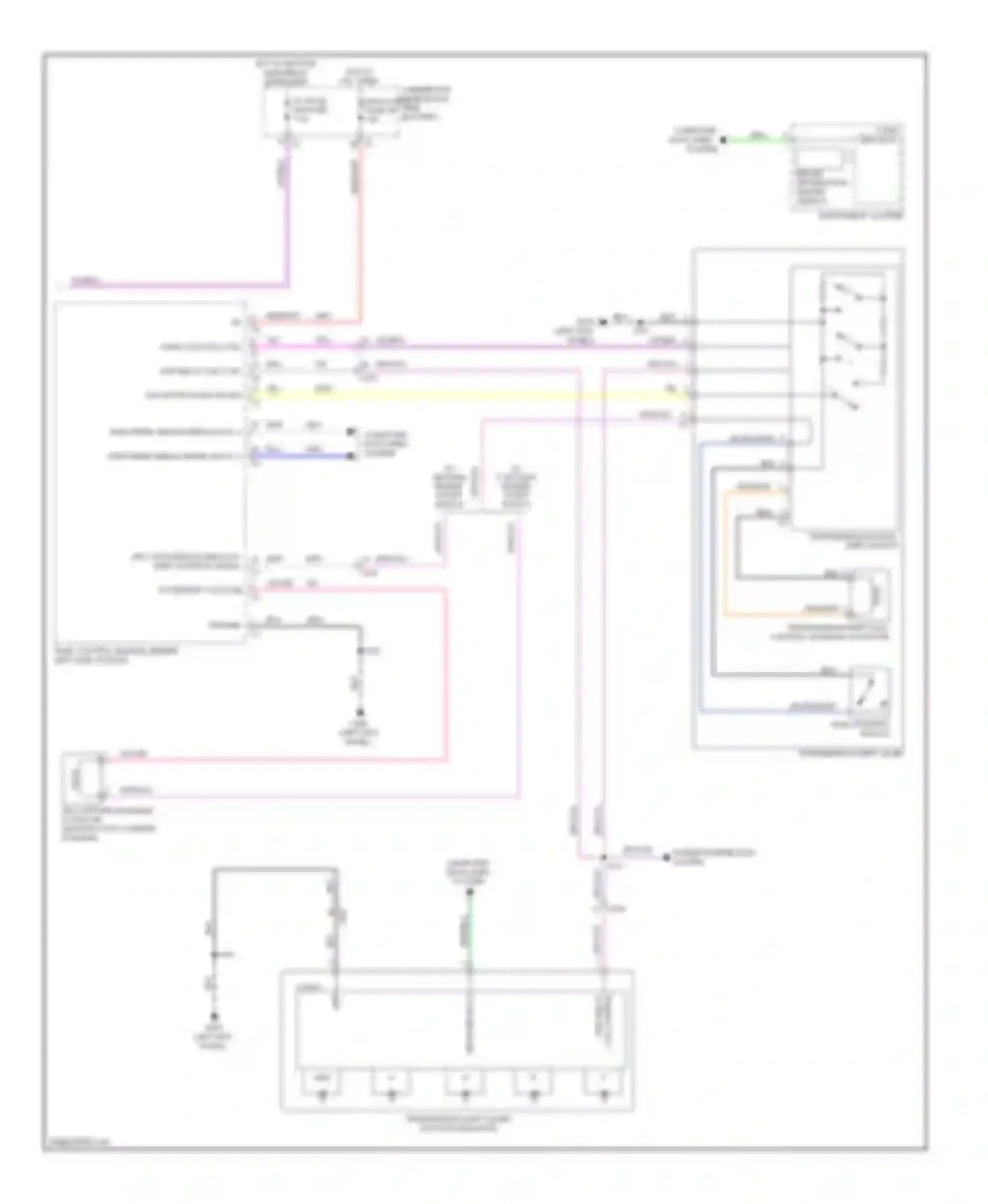 Malibu Chevrolet VIII facelift (2013-2016): 2.5l vin l, transmission circuit (2 of 2)