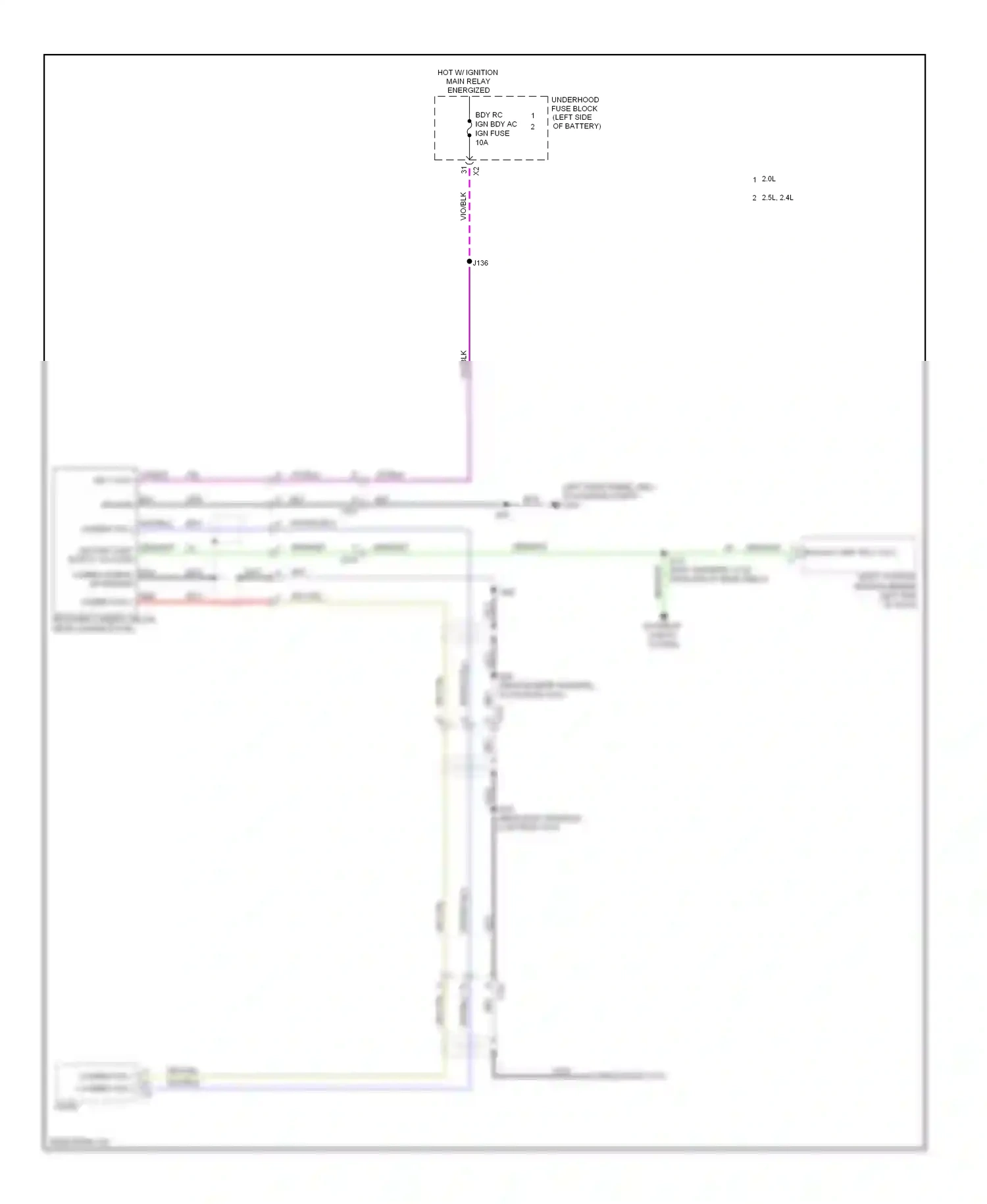 Wiring diagram 2.0l for Chevrolet Malibu VIII facelift (2013-2016) (6 of 6)