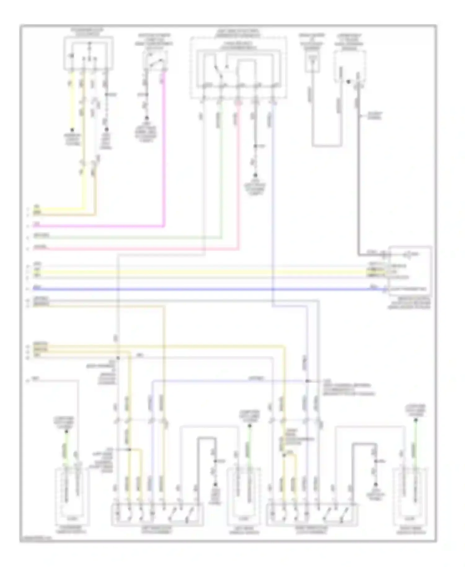 Wiring diagram 4 2 1 actr sply volt actr receive sig actr rtn for Chevrolet Malibu VIII facelift (2013-2016) (1 of 2)