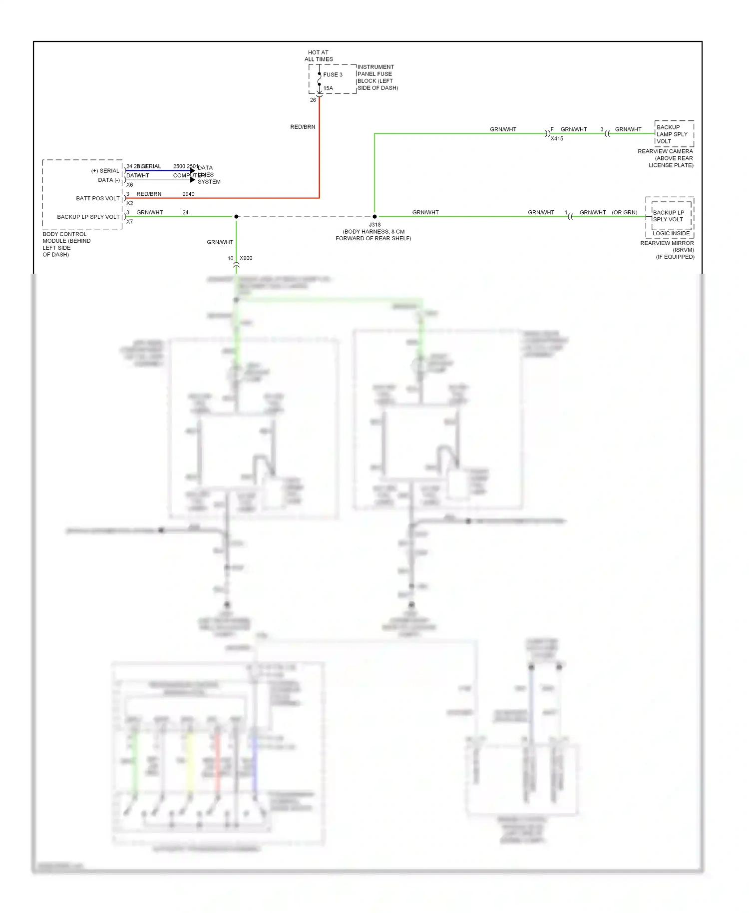 Wiring diagram body control module for Chevrolet Malibu VIII facelift (2013-2016) (1 of 22)