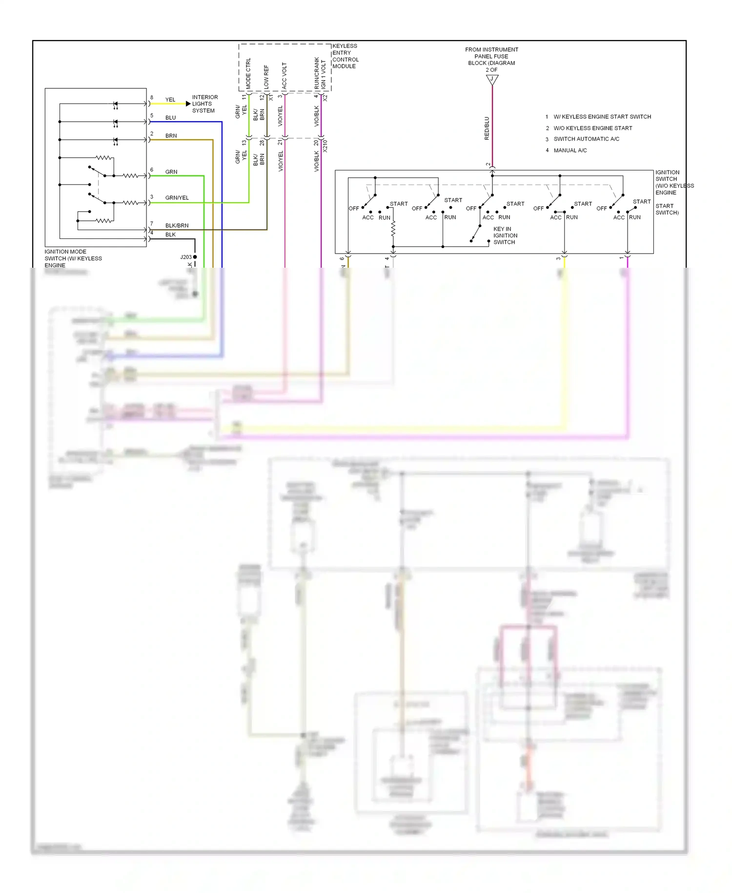 Wiring diagram body control module for Chevrolet Malibu VIII facelift (2013-2016) (10 of 22)