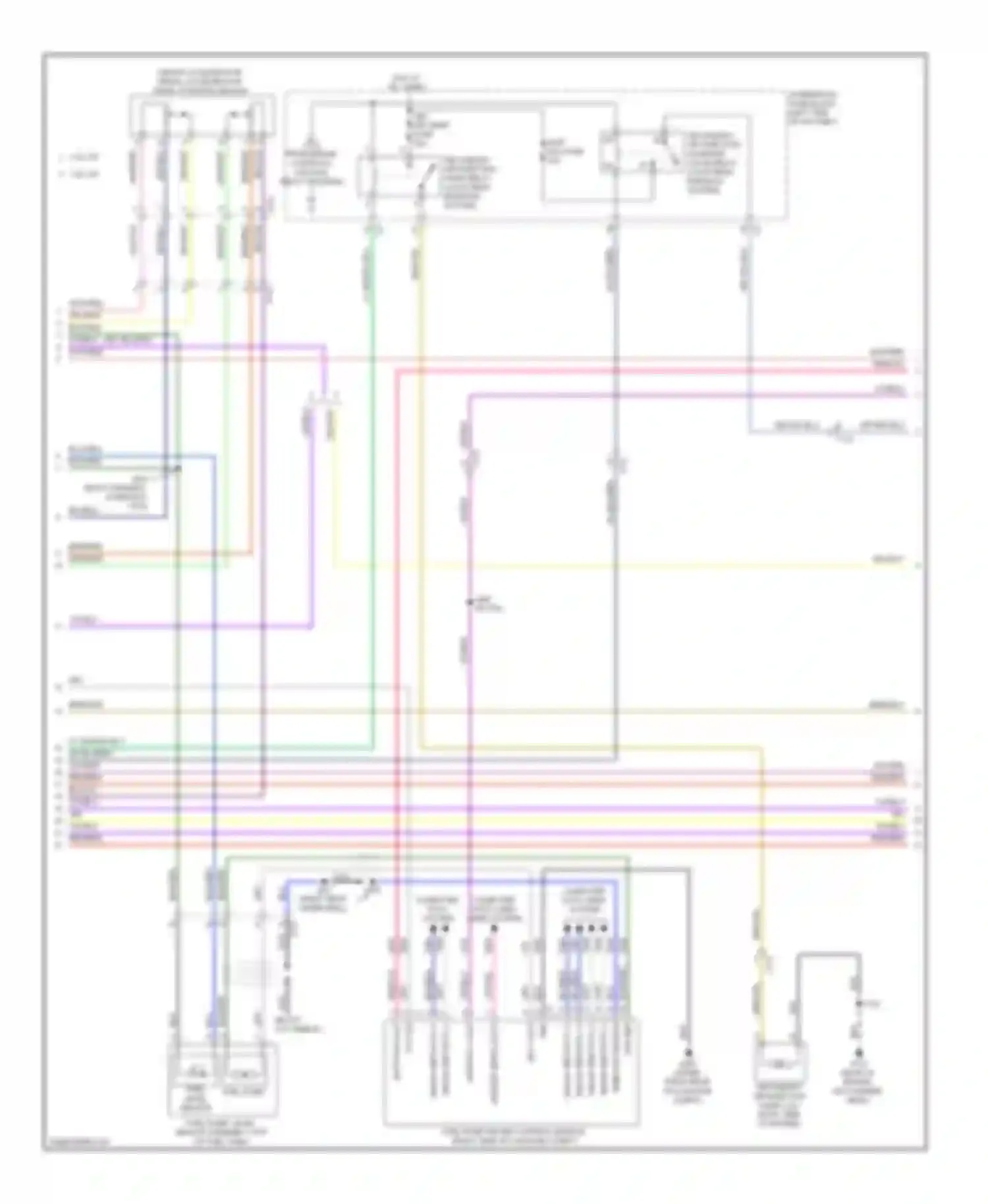 Wiring diagram computer computer data lines data lines system system for Chevrolet Malibu VIII facelift (2013-2016) (1 of 2)