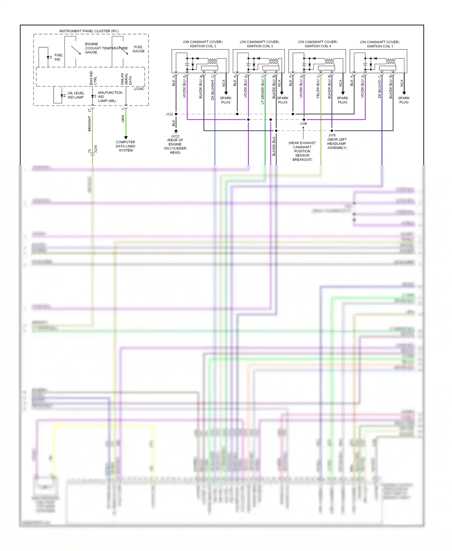 Chevrolet Malibu VIII facelift (2013-2016) computer data lines system wiring diagram  (27 of 136)