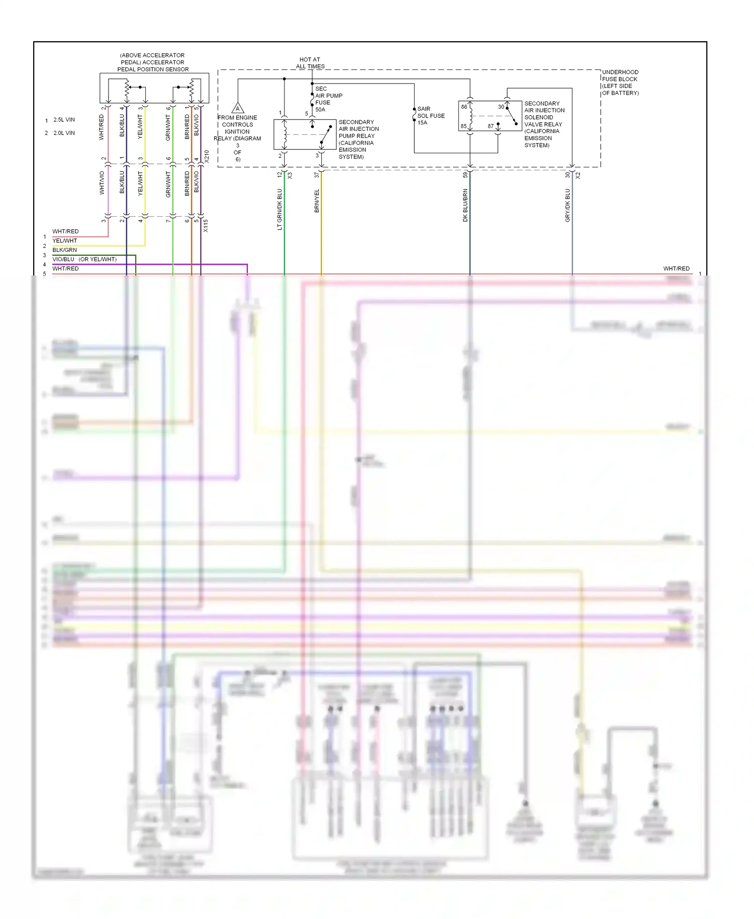 Chevrolet Malibu VIII facelift (2013-2016) computer data lines system wiring diagram  (39 of 136)