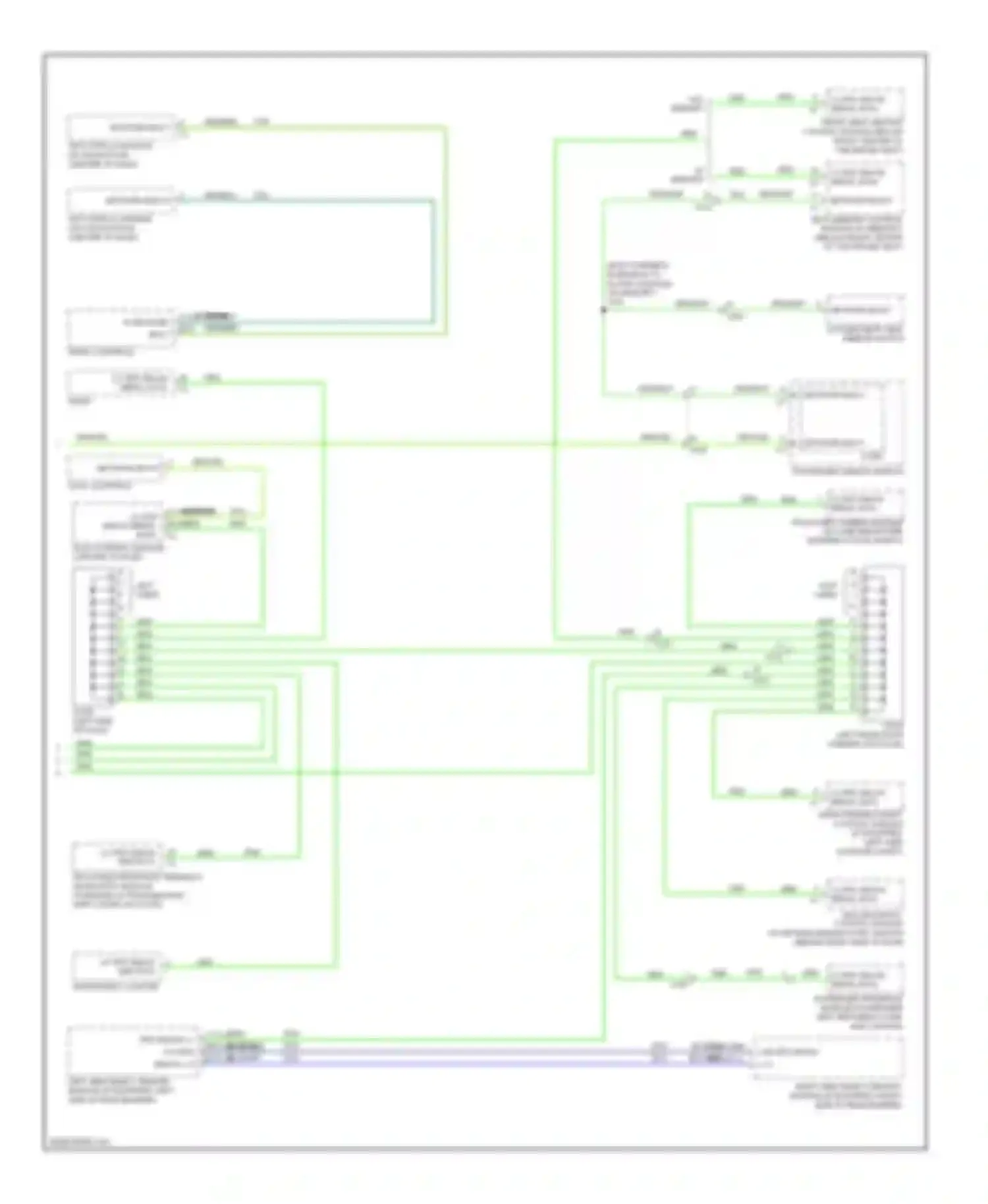 Wiring diagram inflatable restraint sensing, diagnostic module for Chevrolet Malibu VIII facelift (2013-2016) (2 of 5)