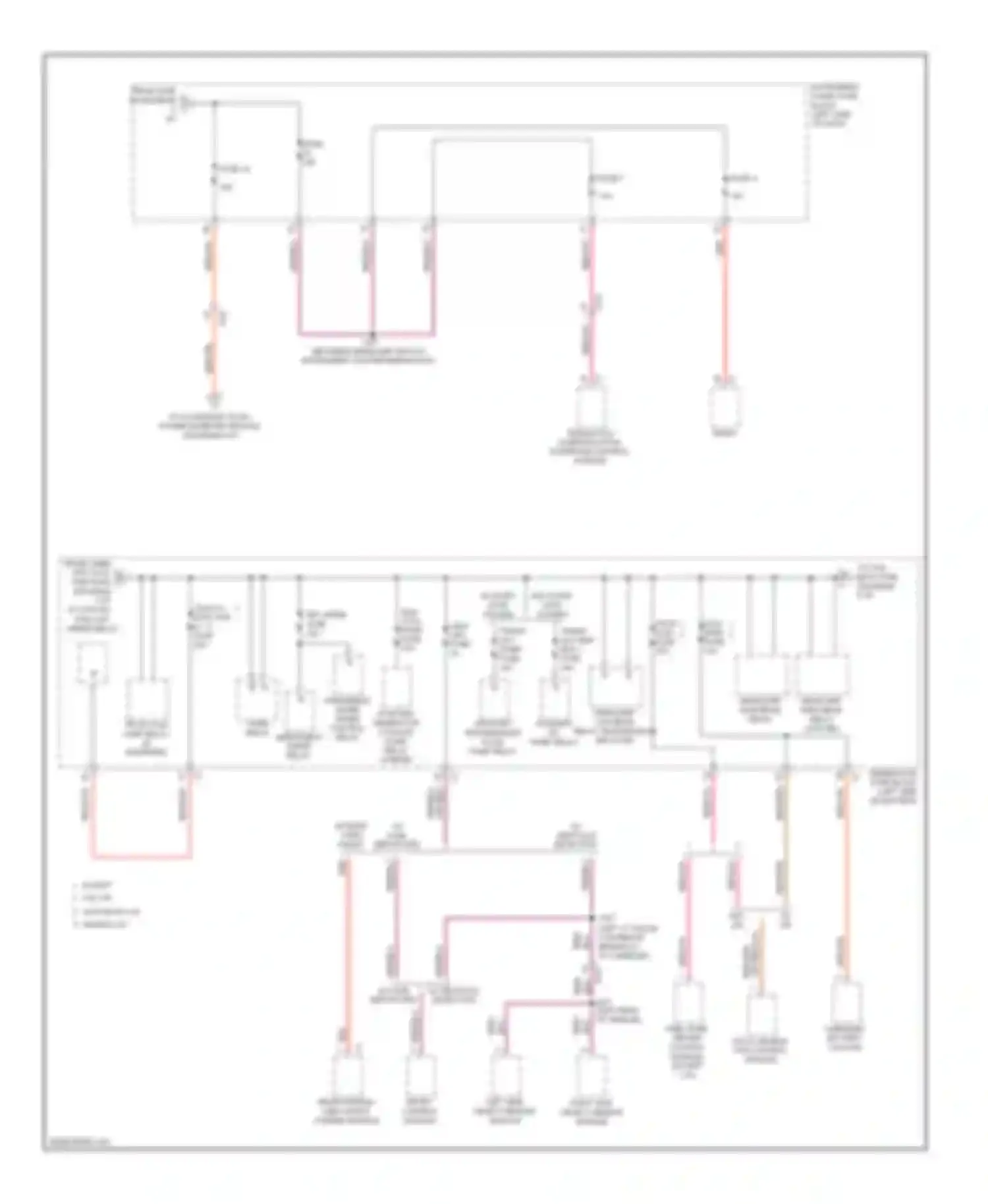 Wiring diagram left side object sensor module for Chevrolet Malibu VIII facelift (2013-2016) (3 of 3)