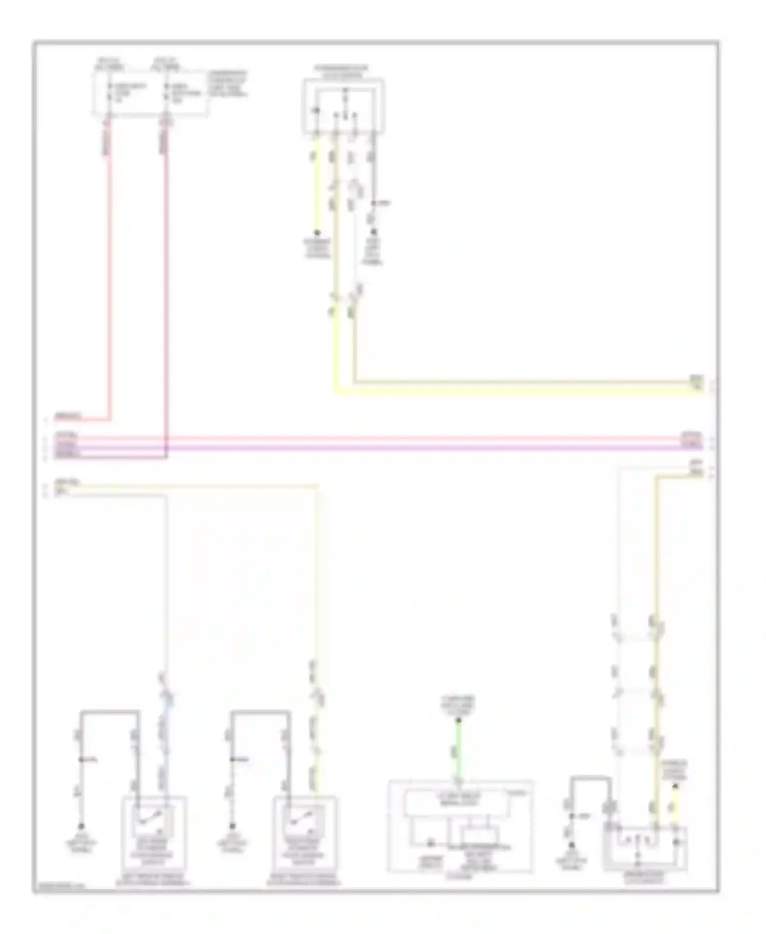Wiring diagram lo spd gmlan serial data for Chevrolet Malibu VIII facelift (2013-2016) (2 of 14)
