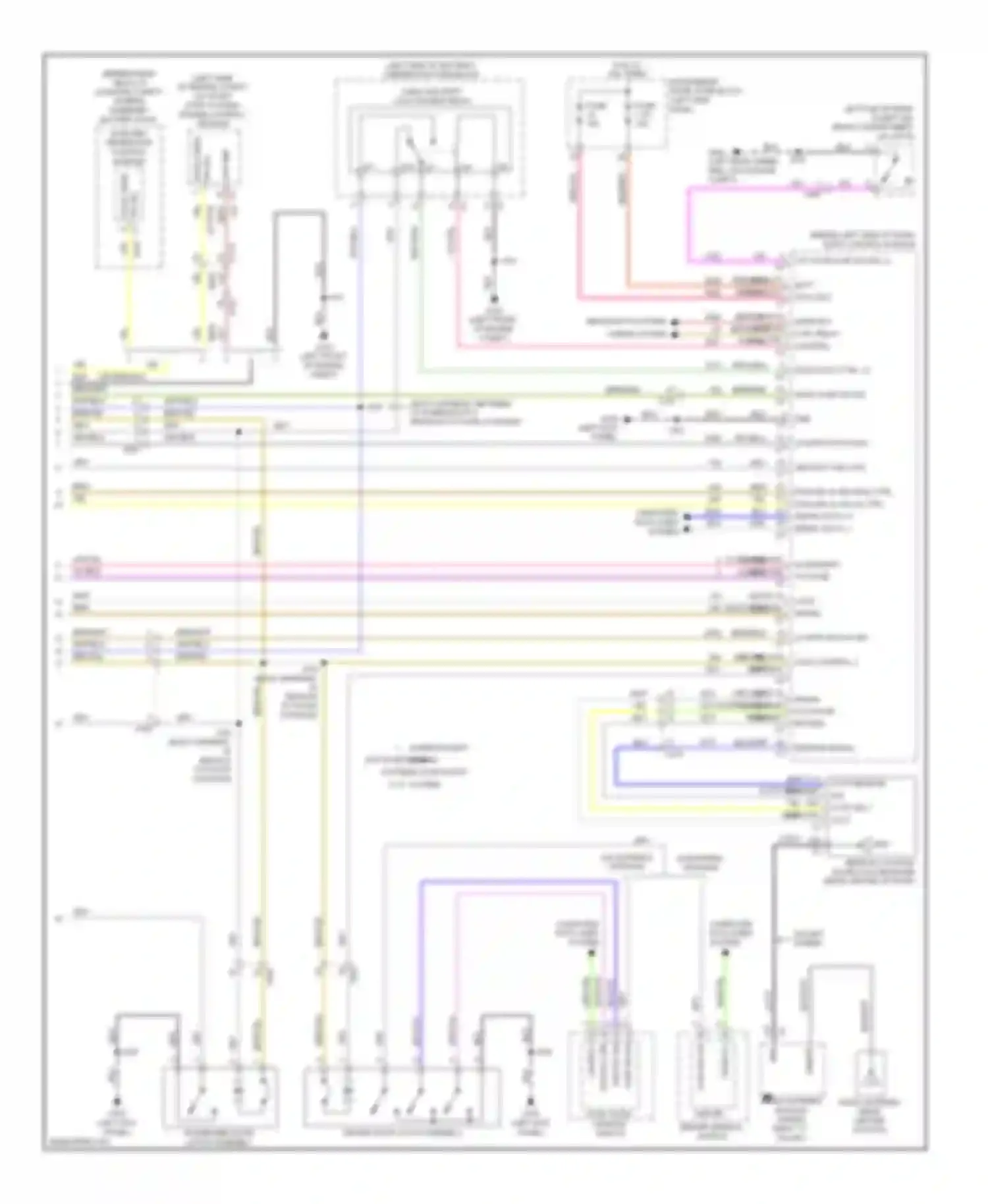 Wiring diagram logic logic driver window driver window switch switch for Chevrolet Malibu VIII facelift (2013-2016) (1 of 2)