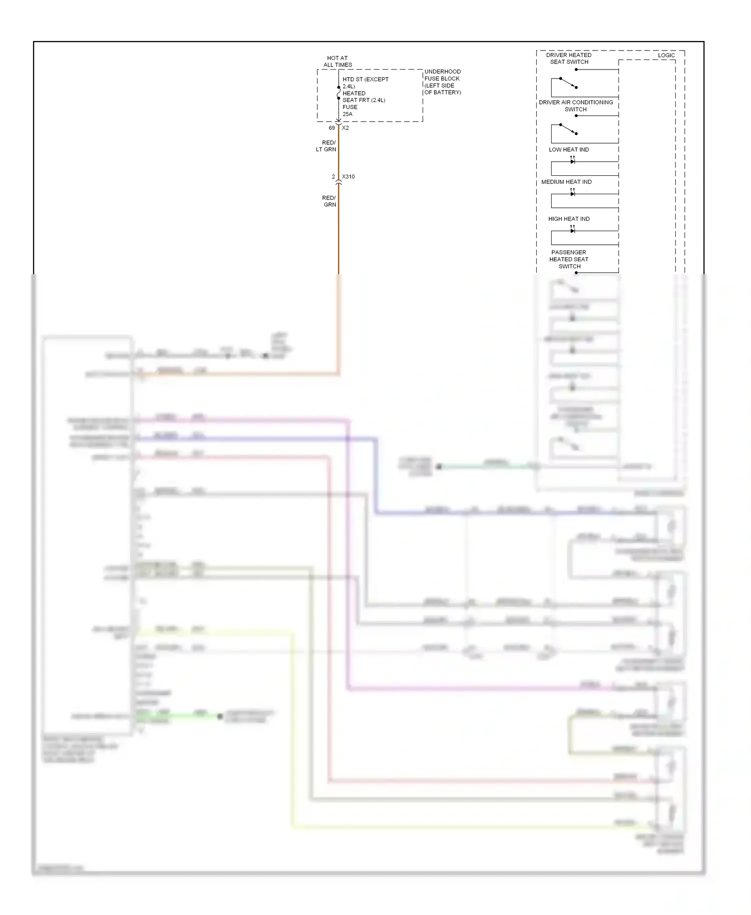Wiring diagram low ref low ref for Chevrolet Malibu VIII facelift (2013-2016) (1 of 1)