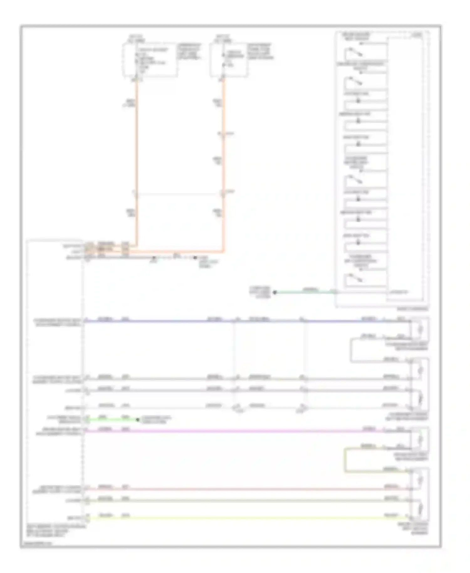 Wiring diagram low speed gmlan serial data for Chevrolet Malibu VIII facelift (2013-2016) (4 of 17)