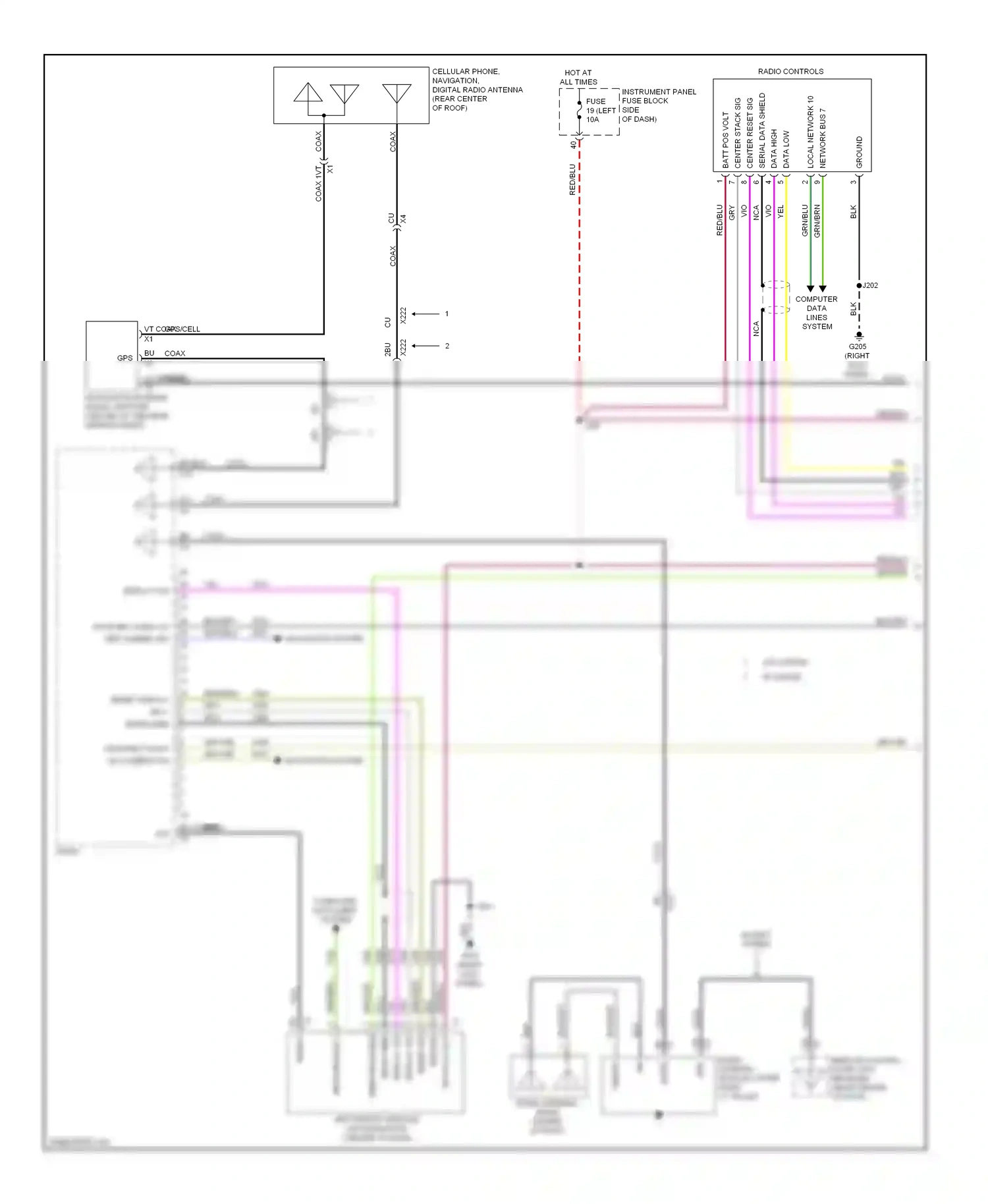 Wiring diagram remote enable for Chevrolet Malibu VIII facelift (2013-2016) (2 of 6)