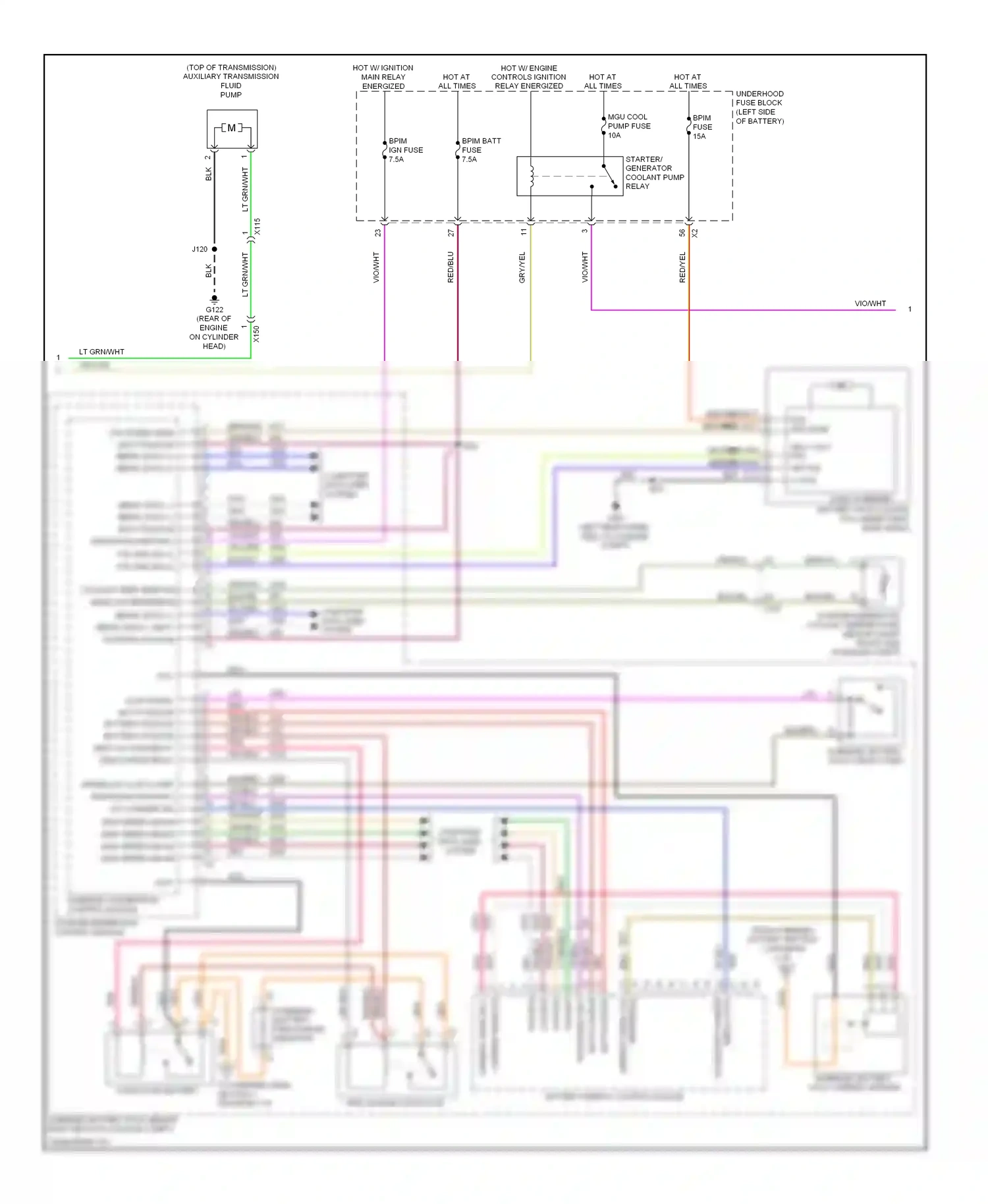Wiring diagram serial data for Chevrolet Malibu VIII facelift (2013-2016) (10 of 21)