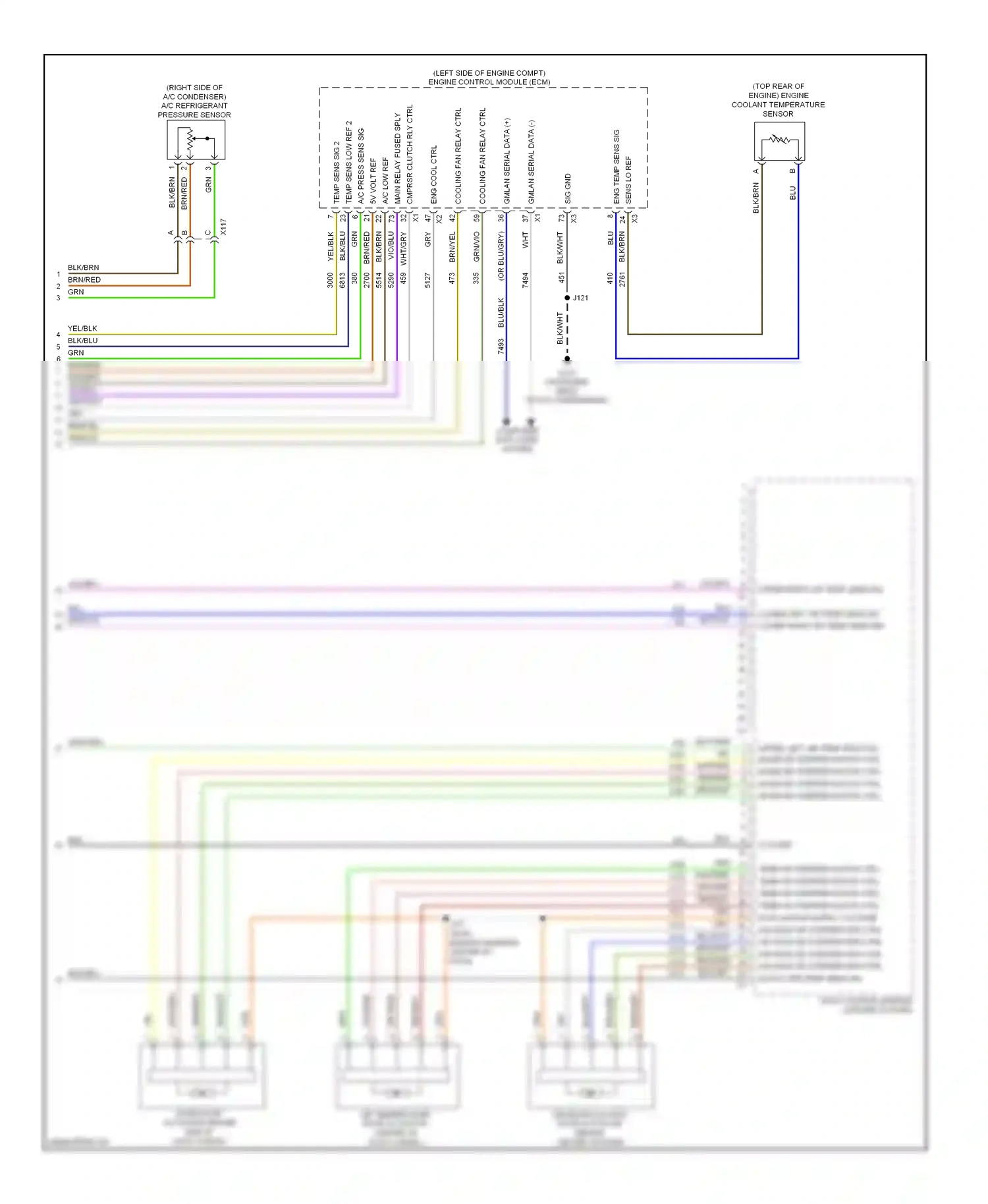 Wiring diagram temp dr stepper mtr ctrl 2 for Chevrolet Malibu VIII facelift (2013-2016) (1 of 1)