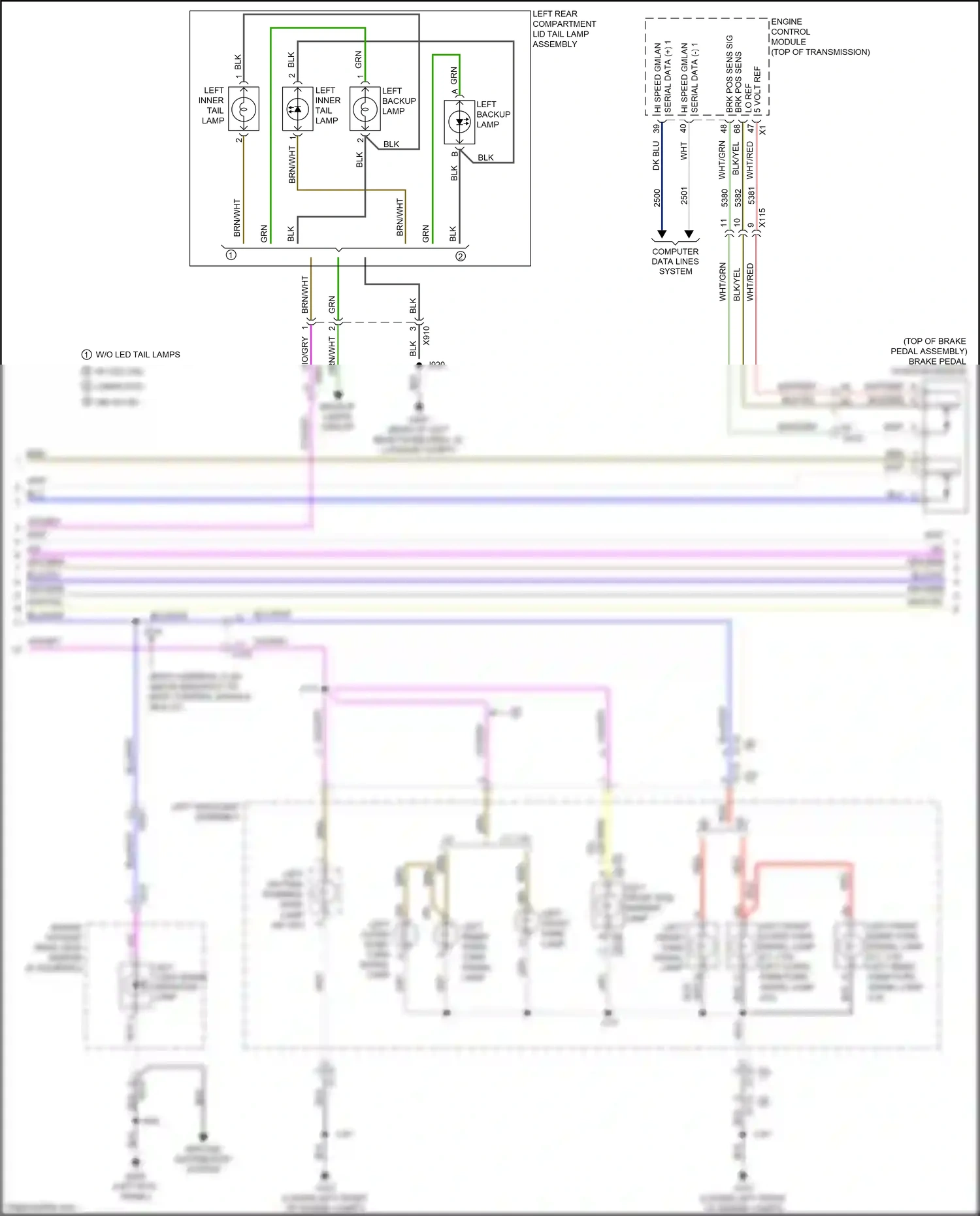 Wiring diagram 5 volt ref for Chevrolet Malibu VIII facelift (2013-2016) (4 of 7)