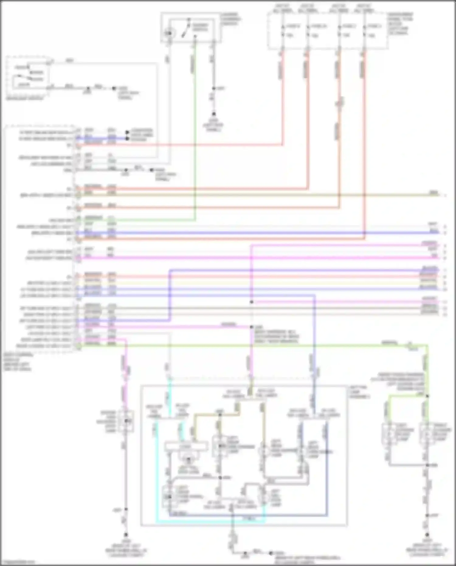 Wiring diagram computer data lines system for Chevrolet Malibu VIII facelift (2013-2016) (121 of 136)