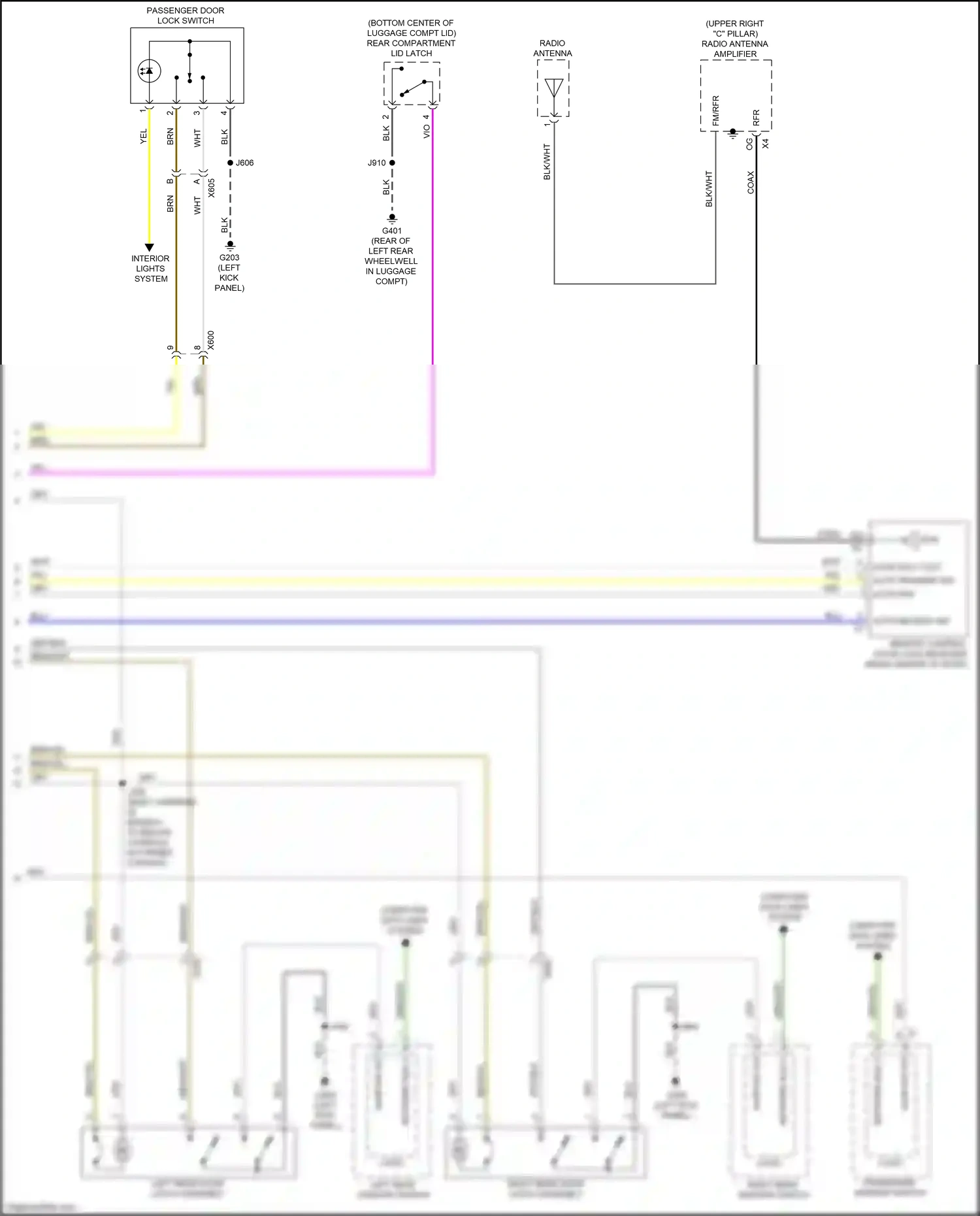 Chevrolet Malibu VIII facelift (2013-2016) computer data lines system wiring diagram  (116 of 136)