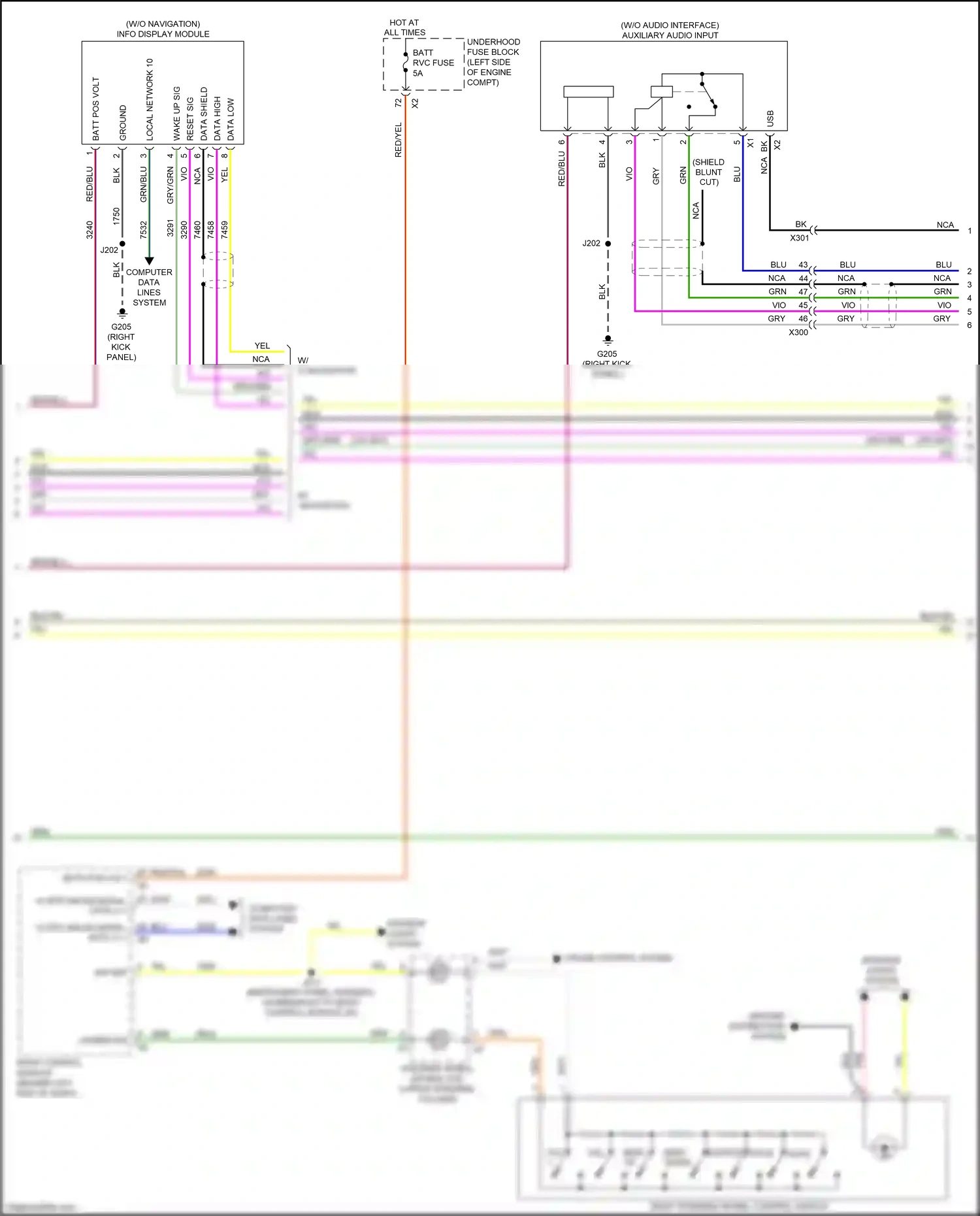 Wiring diagram data shield for Chevrolet Malibu VIII facelift (2013-2016) (2 of 4)