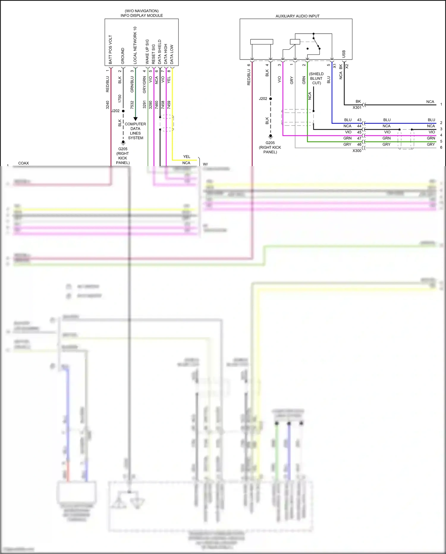 Wiring diagram data shield for Chevrolet Malibu VIII facelift (2013-2016) (1 of 4)