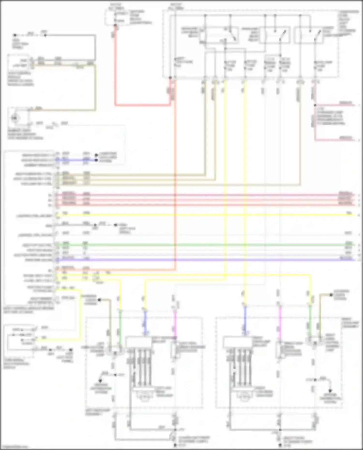Wiring diagram hdlp sw flash to pass sig for Chevrolet Malibu VIII facelift (2013-2016) (2 of 5)