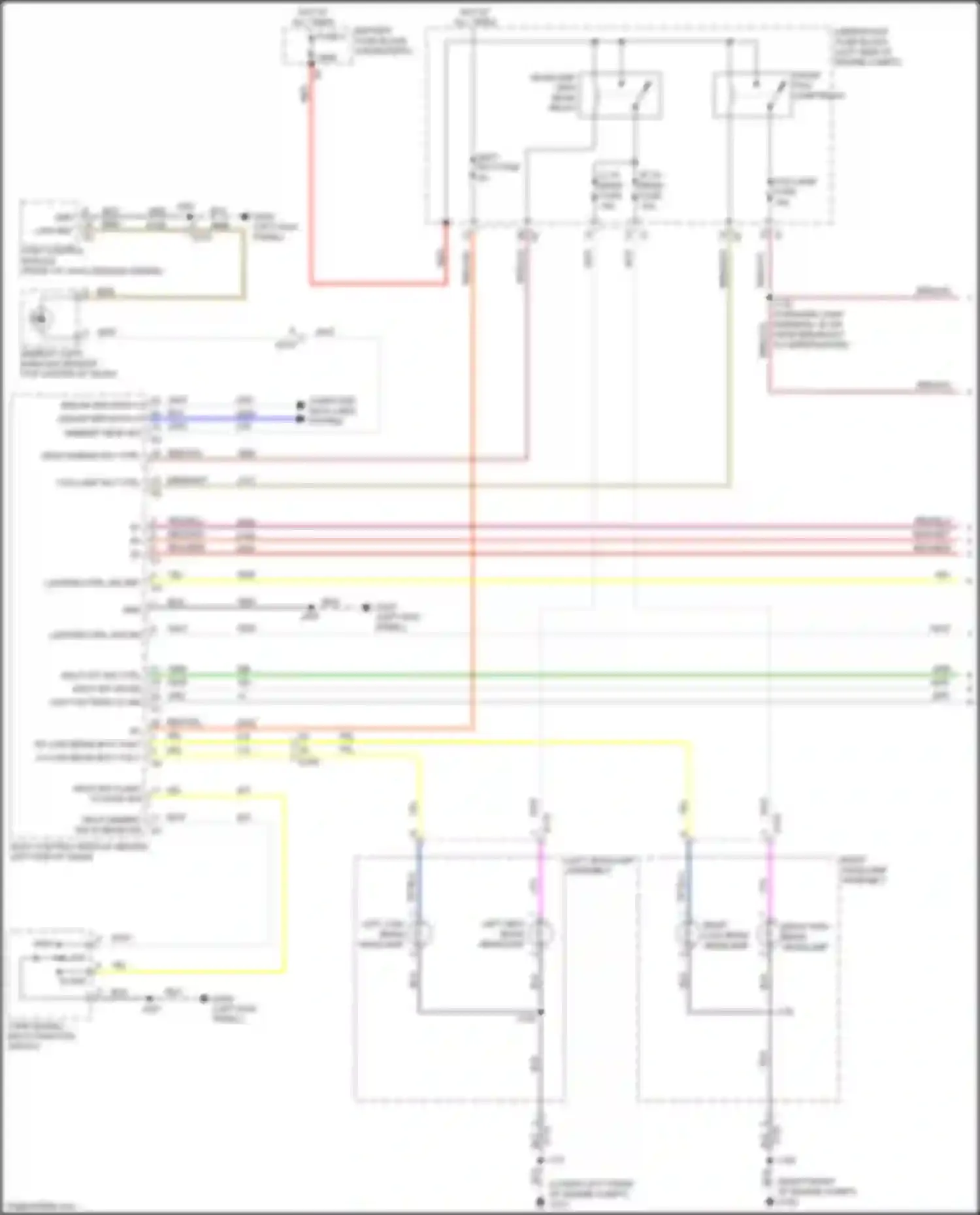 Wiring diagram hdlp sw flash to pass sig for Chevrolet Malibu VIII facelift (2013-2016) (5 of 5)