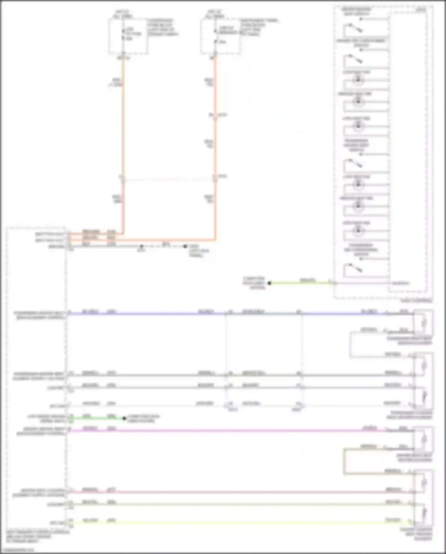 Wiring diagram low speed gmlan serial data for Chevrolet Malibu VIII facelift (2013-2016) (14 of 17)