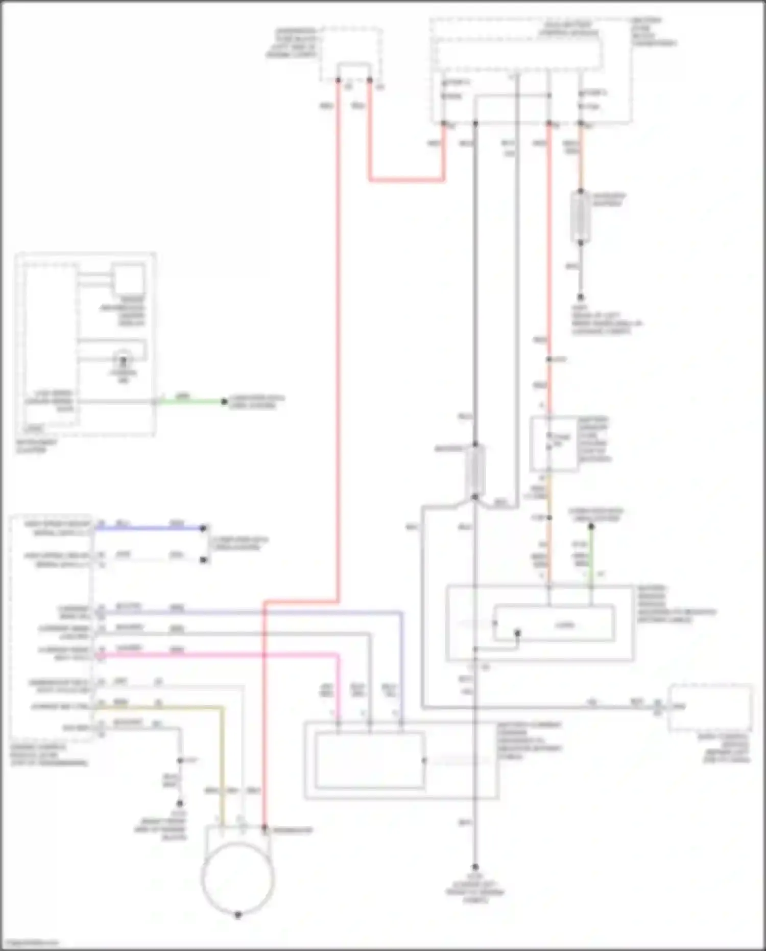 Wiring diagram low speed gmlan serial data for Chevrolet Malibu VIII facelift (2013-2016) (13 of 17)
