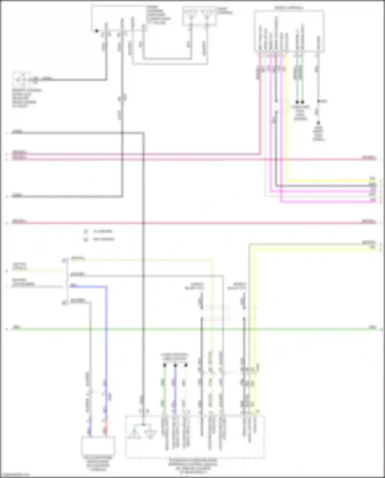 Wiring diagram serial data shield for Chevrolet Malibu VIII facelift (2013-2016) (13 of 14)