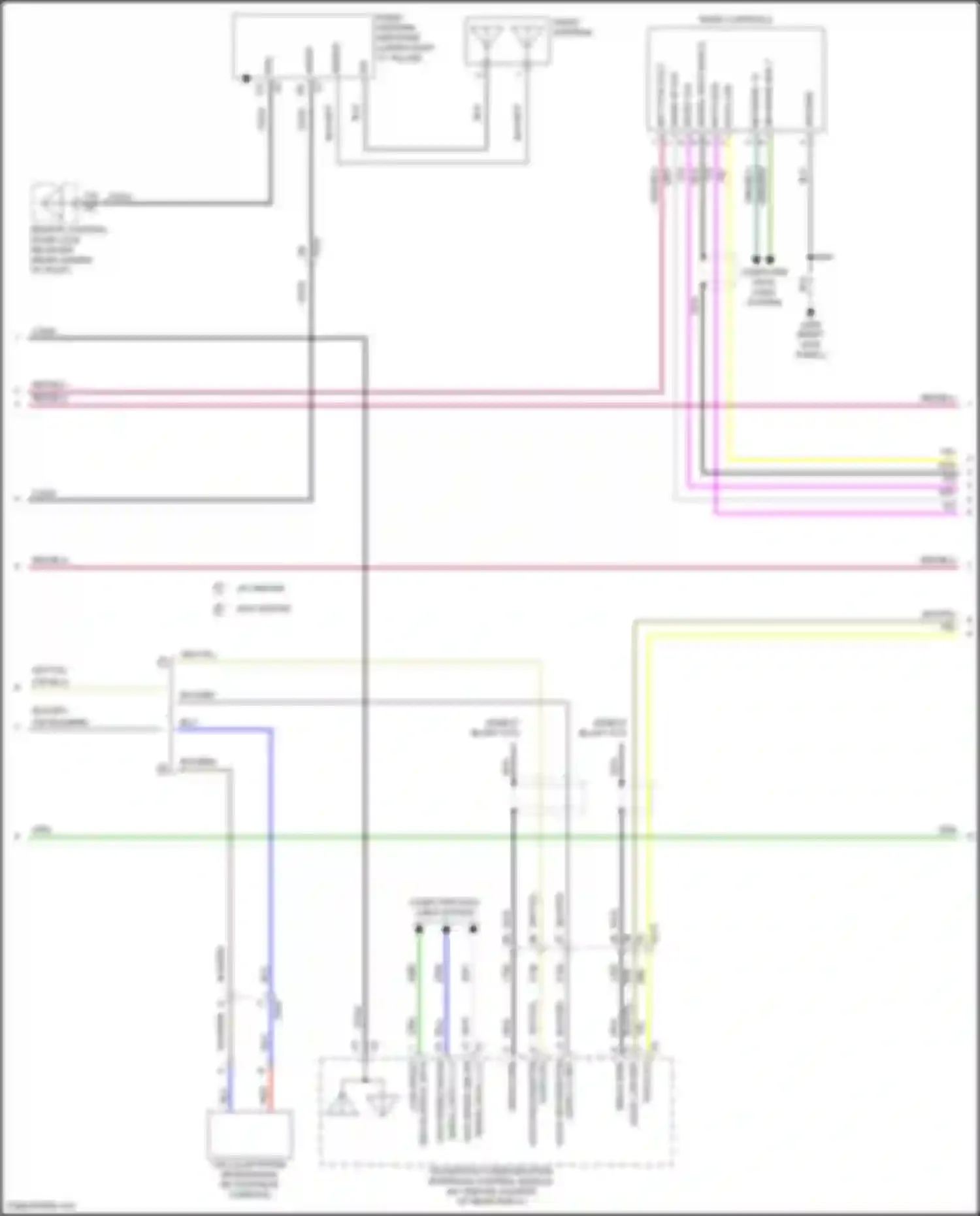 Wiring diagram telematics communication interface control module for Chevrolet Malibu VIII facelift (2013-2016) (5 of 8)