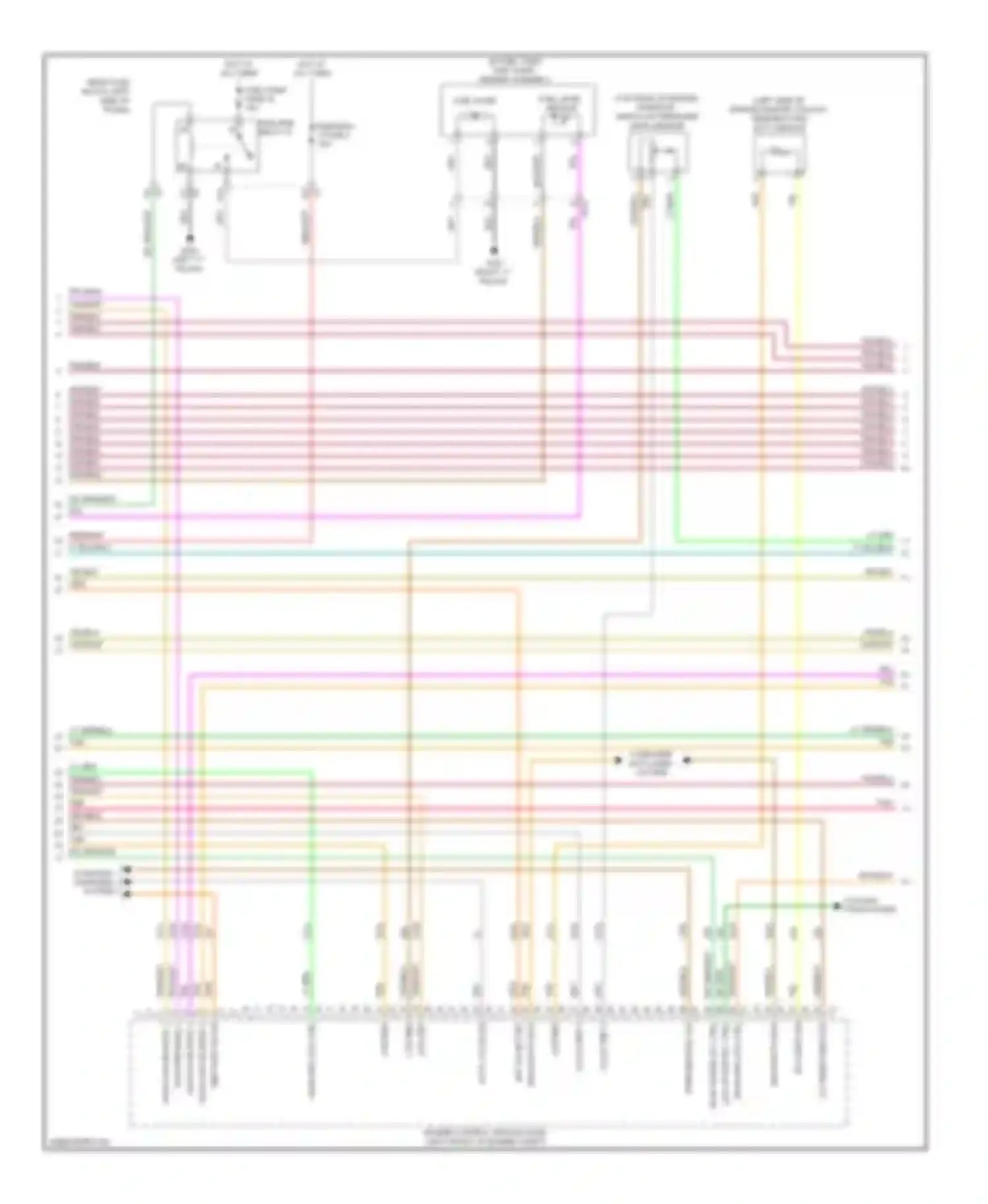 Malibu Chevrolet VIII (2011-2014): Wiring diagram engine performance 3.6l vin 7 (3 of 6)