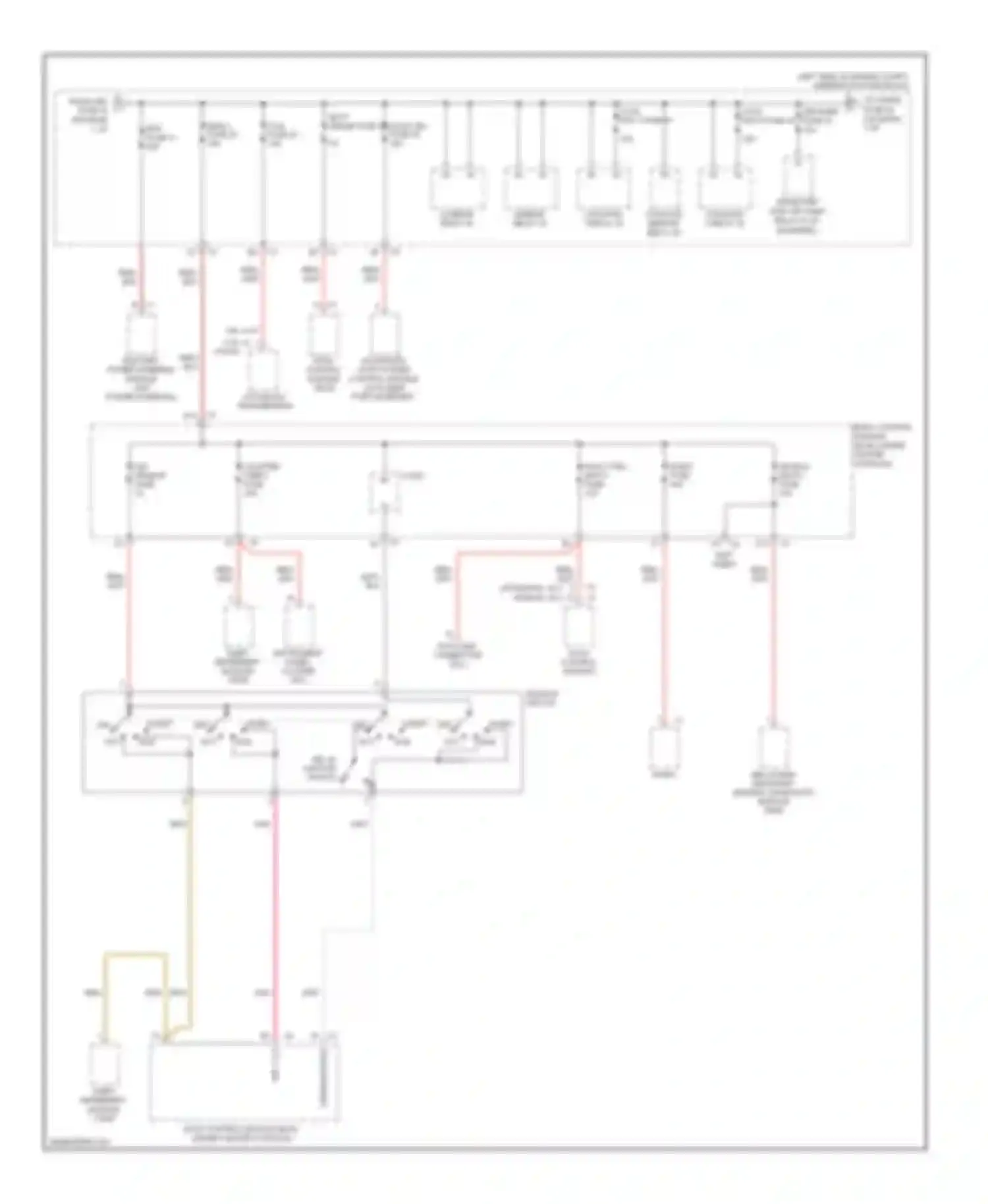 Malibu Chevrolet VIII (2011-2014): Power distribution circuit (2 of 4)