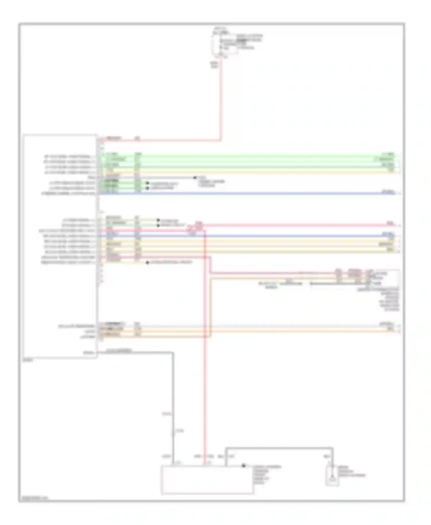 Malibu Chevrolet VIII (2011-2014): Radio circuit, enhanced (1 of 3)