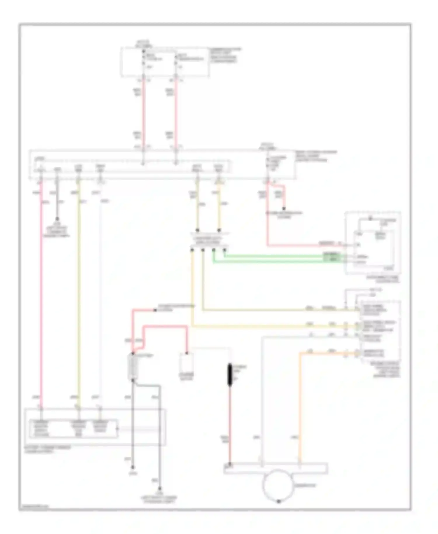 Malibu Chevrolet VIII (2011-2014): Charging circuit