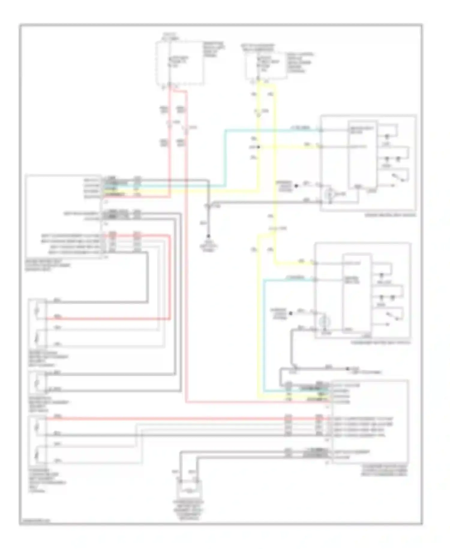 Wiring diagram 1 2 seat back element ctrl seat back element voltage for Chevrolet Malibu VIII (2011-2014) (1 of 1)