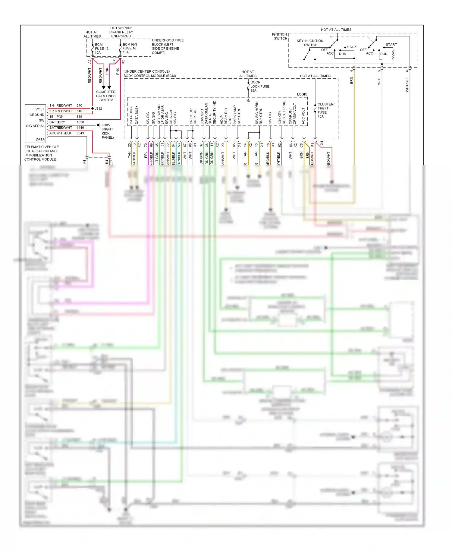Wiring diagram automatic a/c for Chevrolet Malibu VIII (2011-2014) (1 of 3)