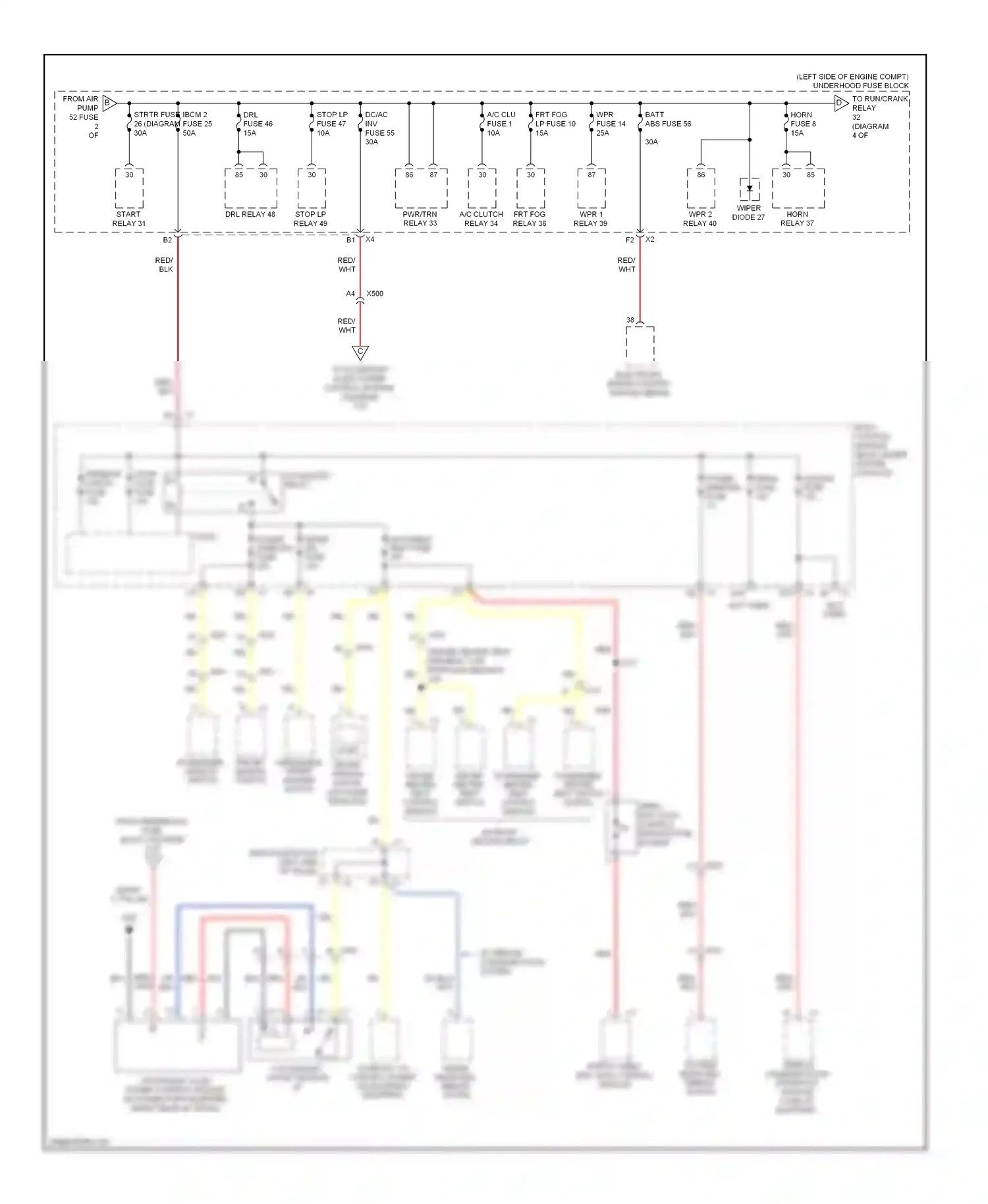 Wiring diagram body control module for Chevrolet Malibu VIII (2011-2014) (1 of 1)