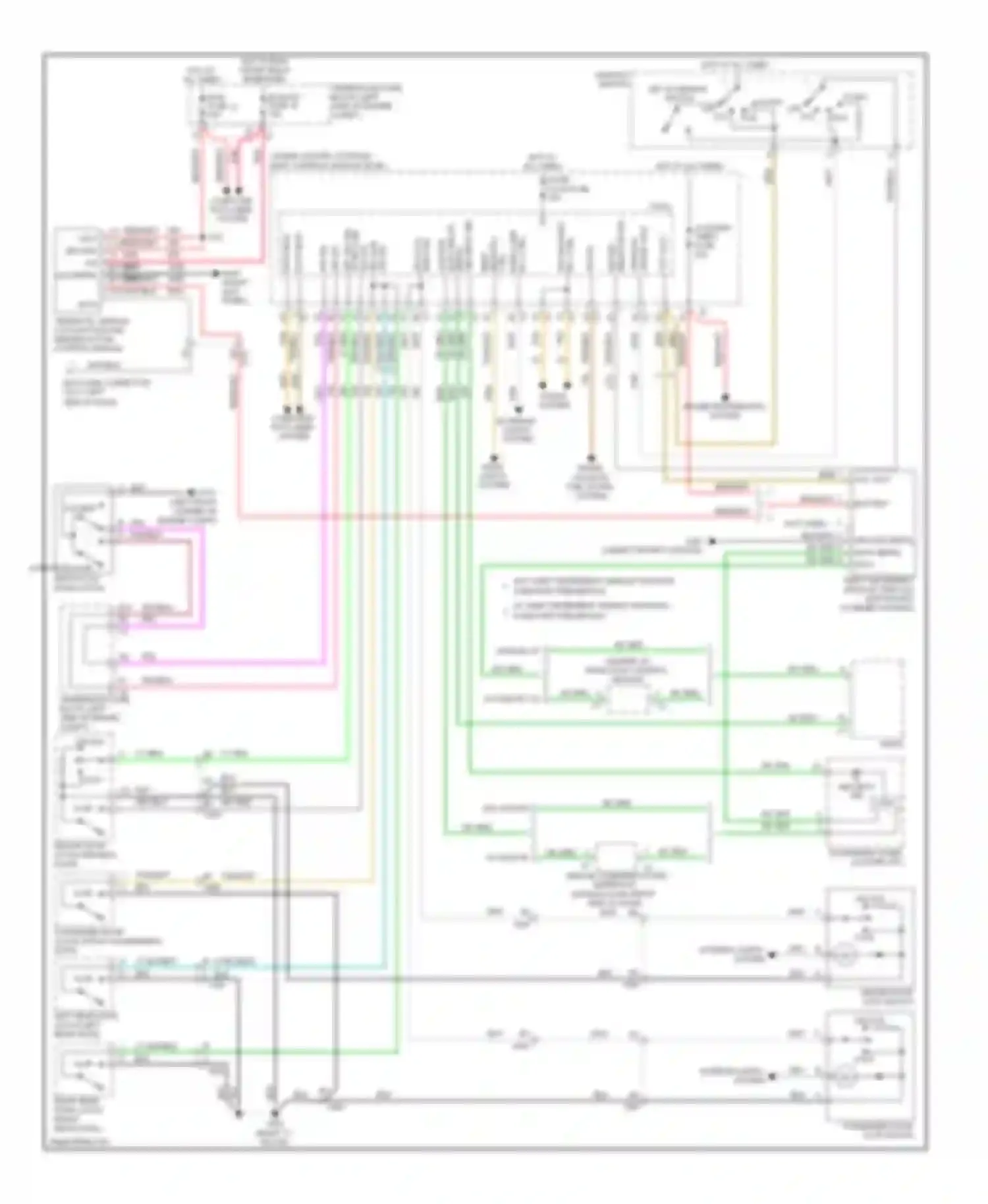 Wiring diagram computer data lines system for Chevrolet Malibu VIII (2011-2014) (3 of 46)