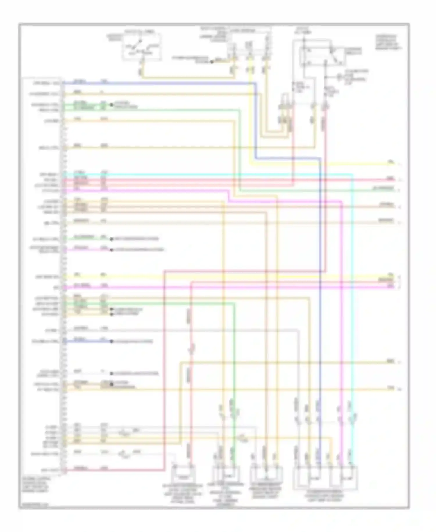 Wiring diagram computer data lines system for Chevrolet Malibu VIII (2011-2014) (13 of 46)