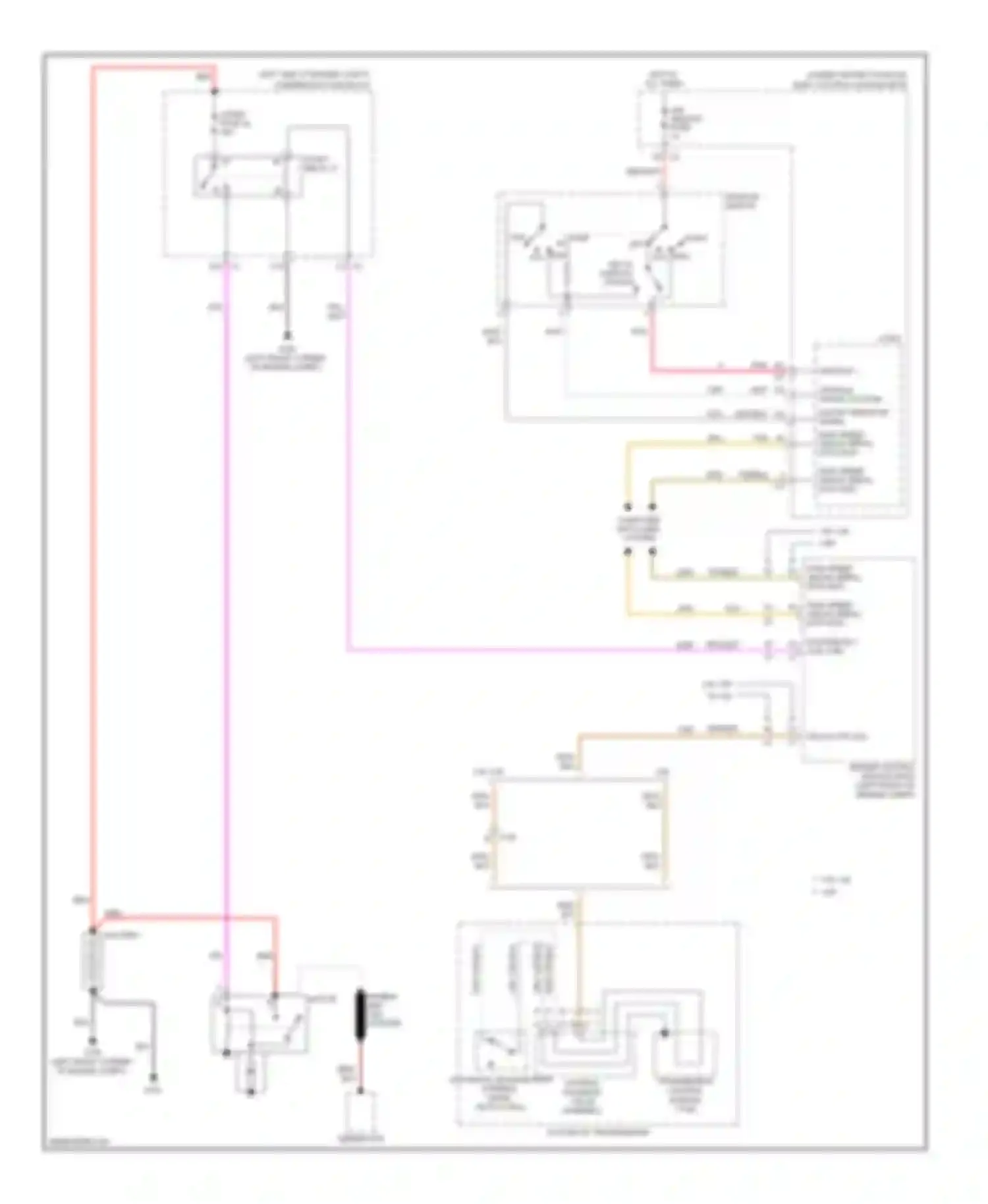 Wiring diagram computer data lines system for Chevrolet Malibu VIII (2011-2014) (38 of 46)