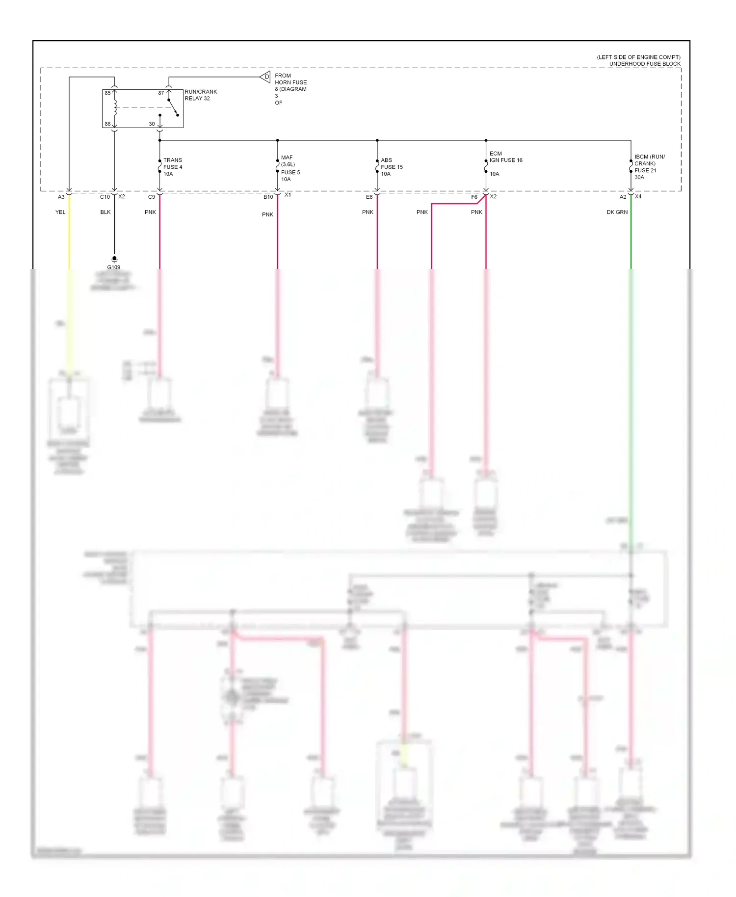 Chevrolet Malibu VIII (2011-2014) engine control module (ecm) wiring diagram  (3 of 3)
