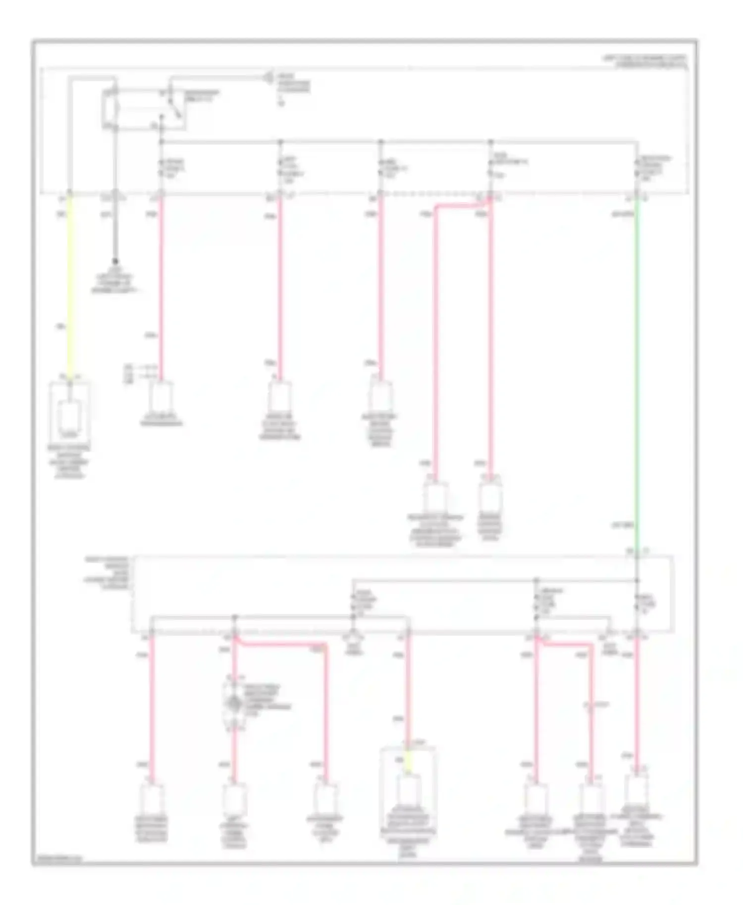 Wiring diagram inflatable restraint i/p module indicator for Chevrolet Malibu VIII (2011-2014) (2 of 3)