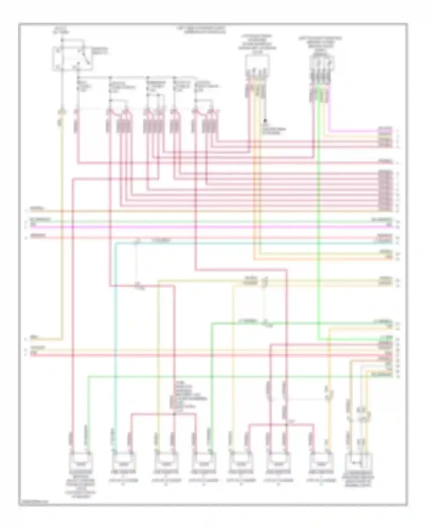 Wiring diagram inj/coil even fuse 44 for Chevrolet Malibu VIII (2011-2014) (1 of 1)